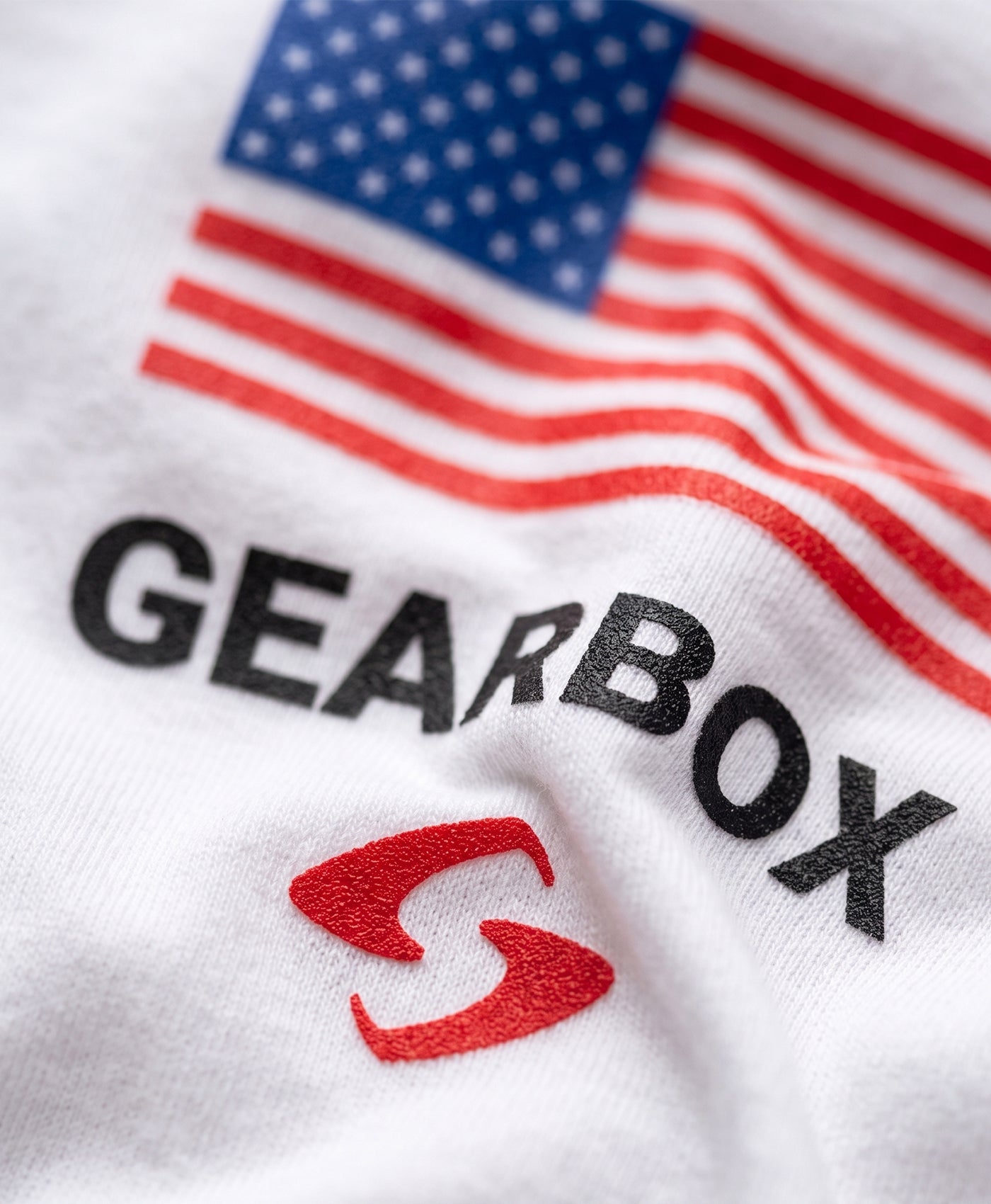 gearbox-america-men-s-cotton-tee-white image 2