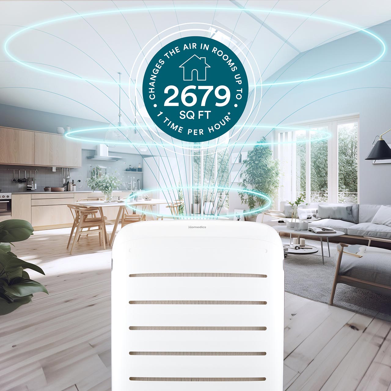 homedics-extra-large-room-smart-air-purifier-c500-advanced-filtration-wifi image 6