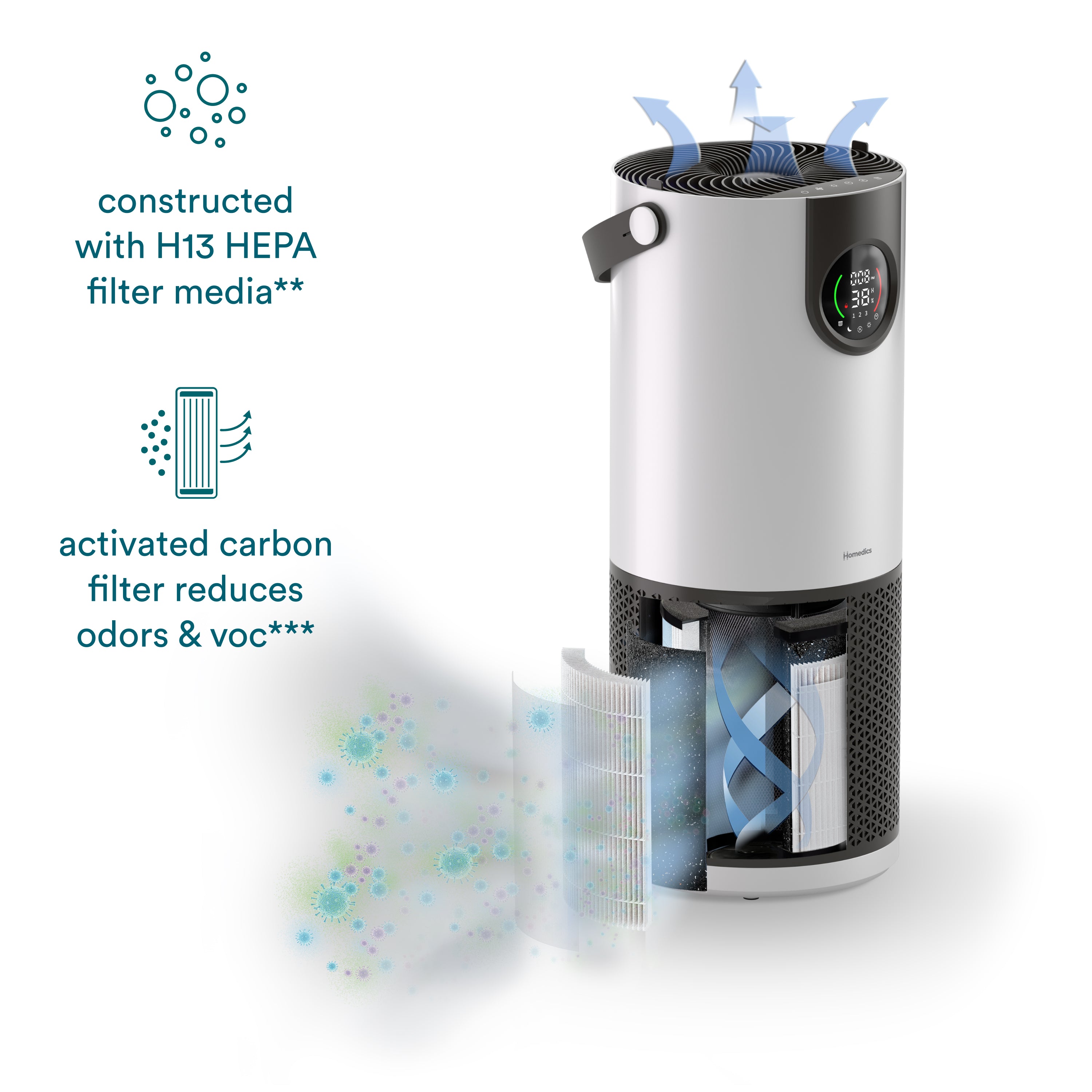 homedics-ap-h400-2-in-1-air-purifier-humidifier image 4