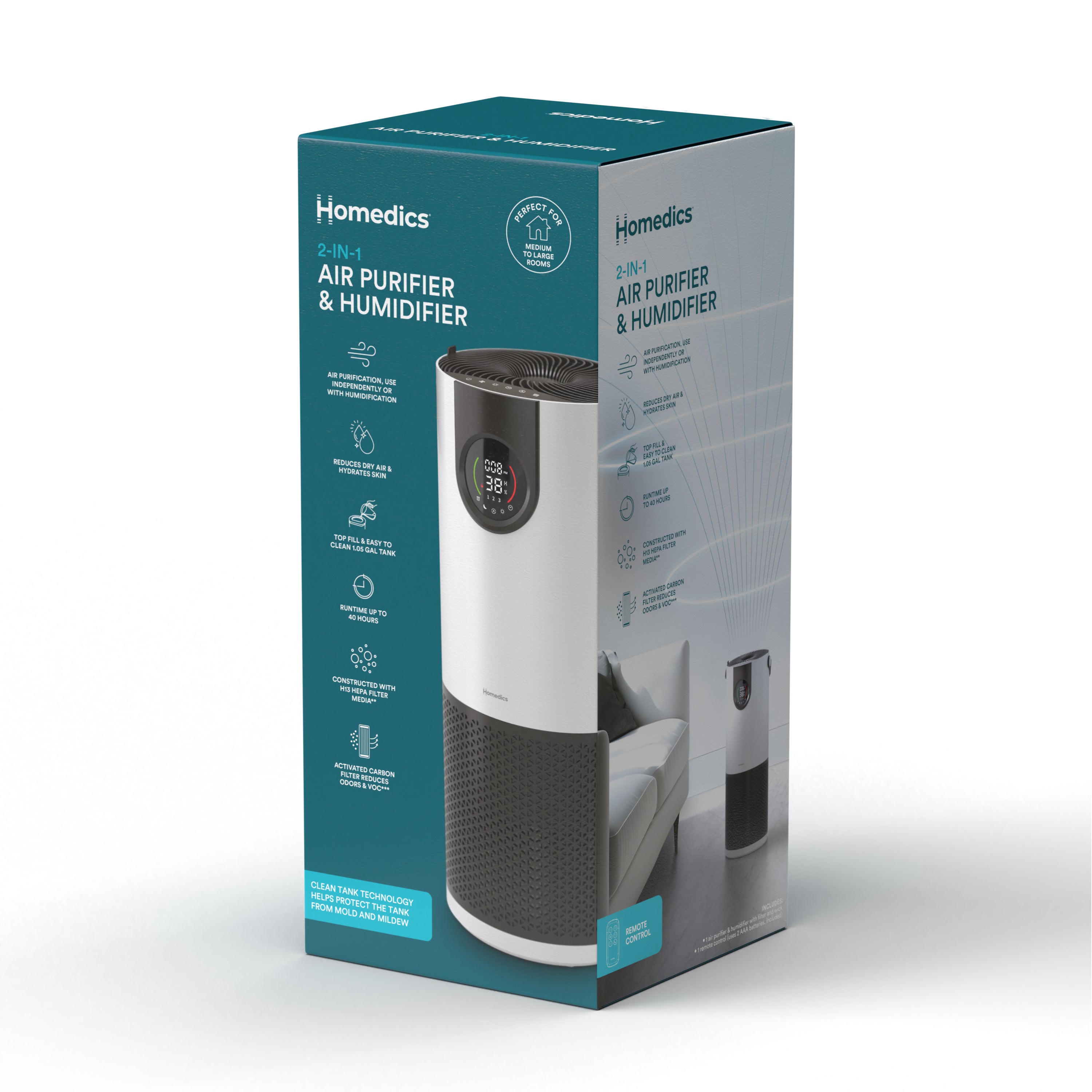 homedics-ap-h400-2-in-1-air-purifier-humidifier image 8