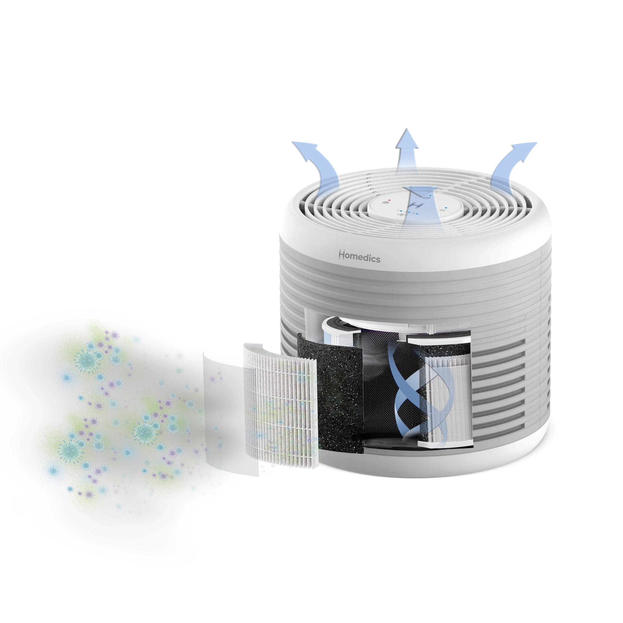 homedics-3-in-1-true-hepa-replacement-filter-compatible-with-ap-t63-ap-t65-ap-t6 image 3