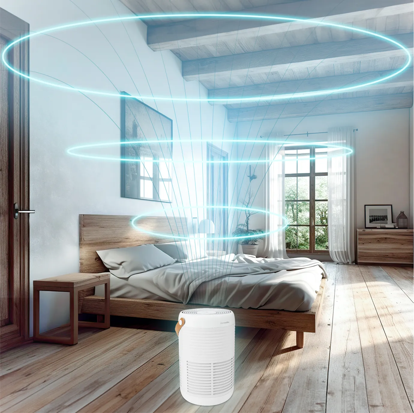 homedics-air-purifier-t95-true-hepa-filtration-for-medium-rooms-with-indicator-l image 4