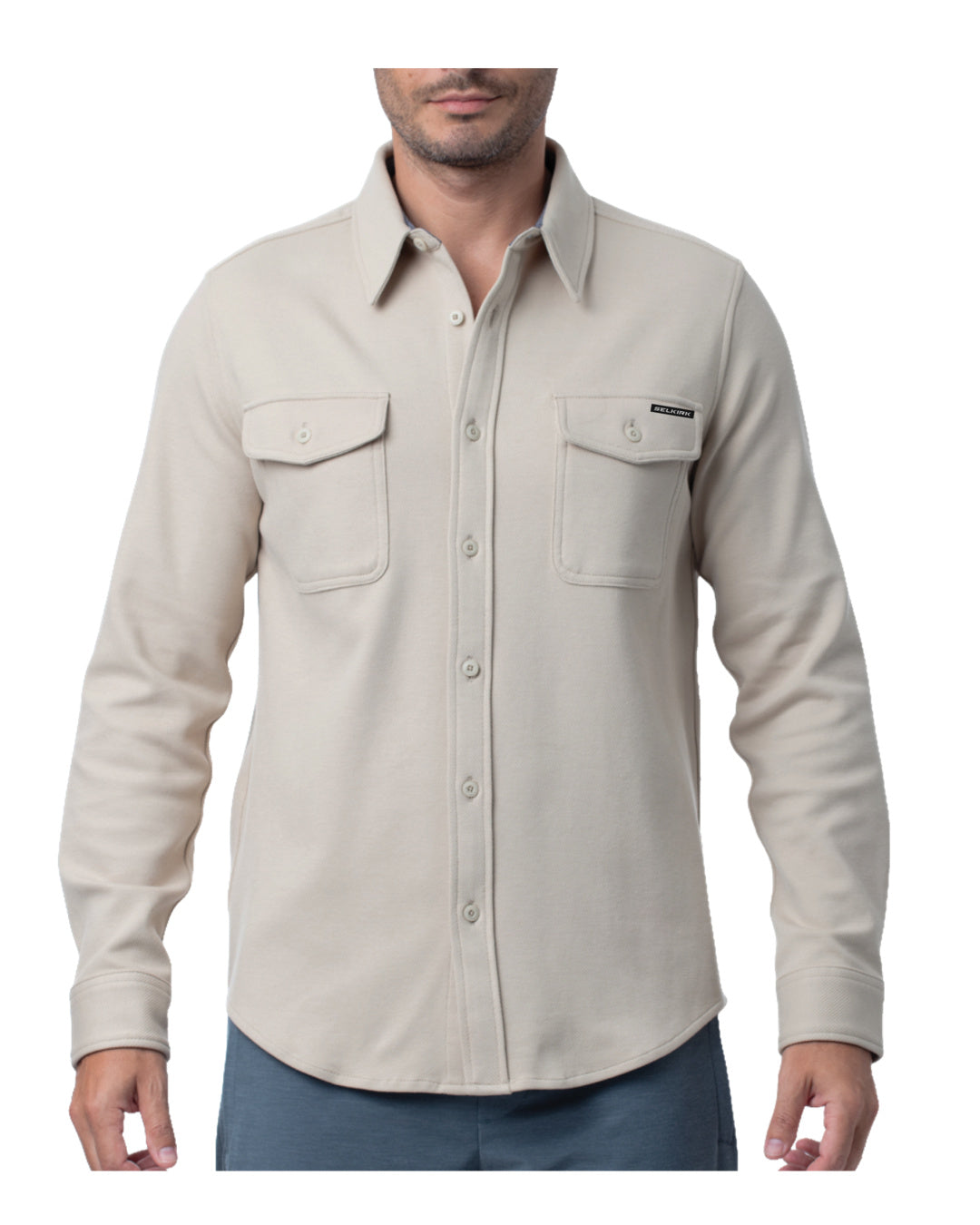 selkirk-sport-spring-owen-men-s-banks-chambray-button-down-shirt image 2