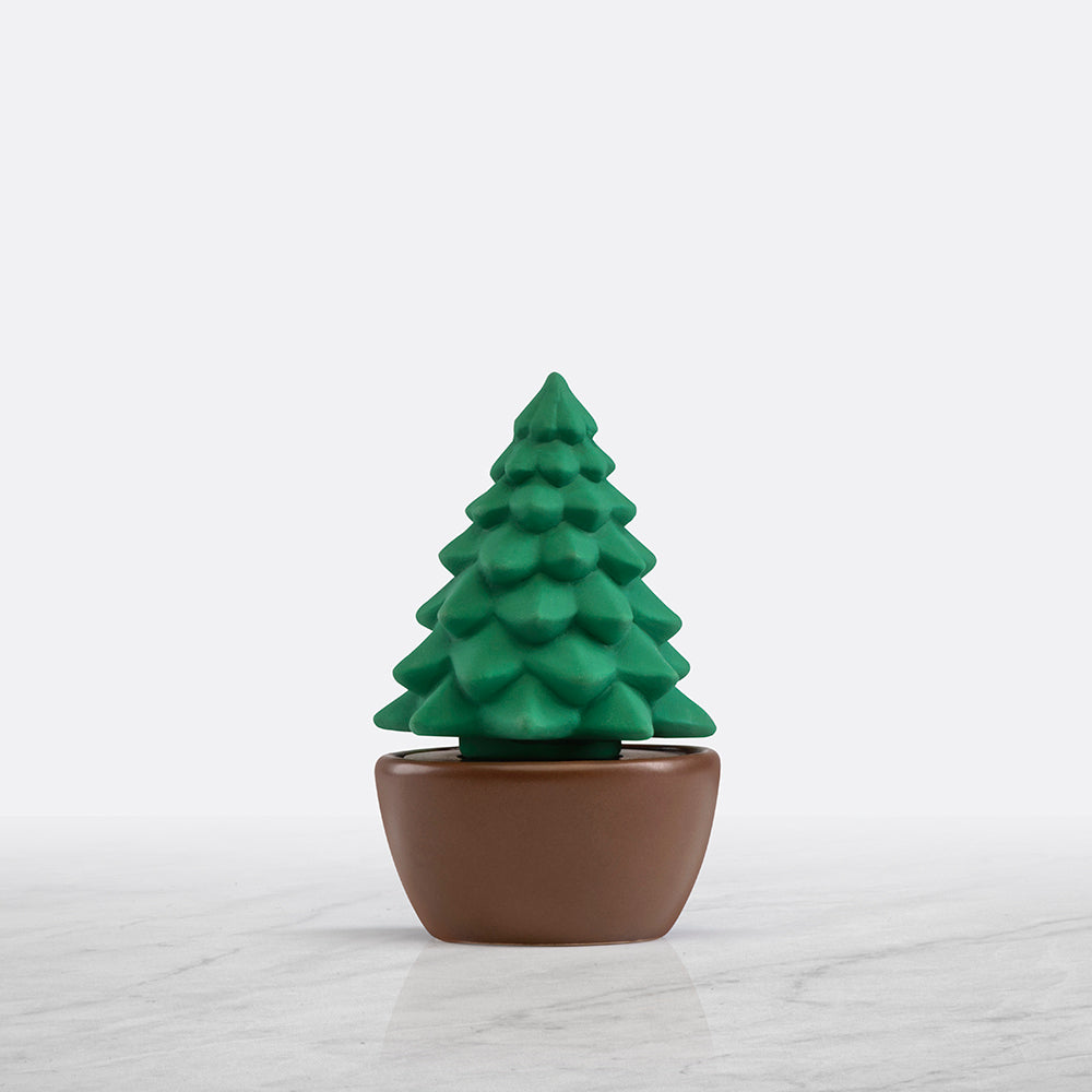 homedics-ellia-evergreen-porcelain-aroma-diffuser-potted-pine-tree image 1