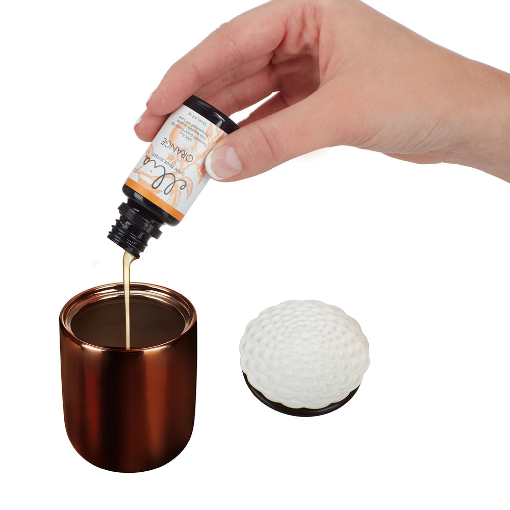 ellia-copper-in-bloom-porcelain-aroma-diffuser image 2