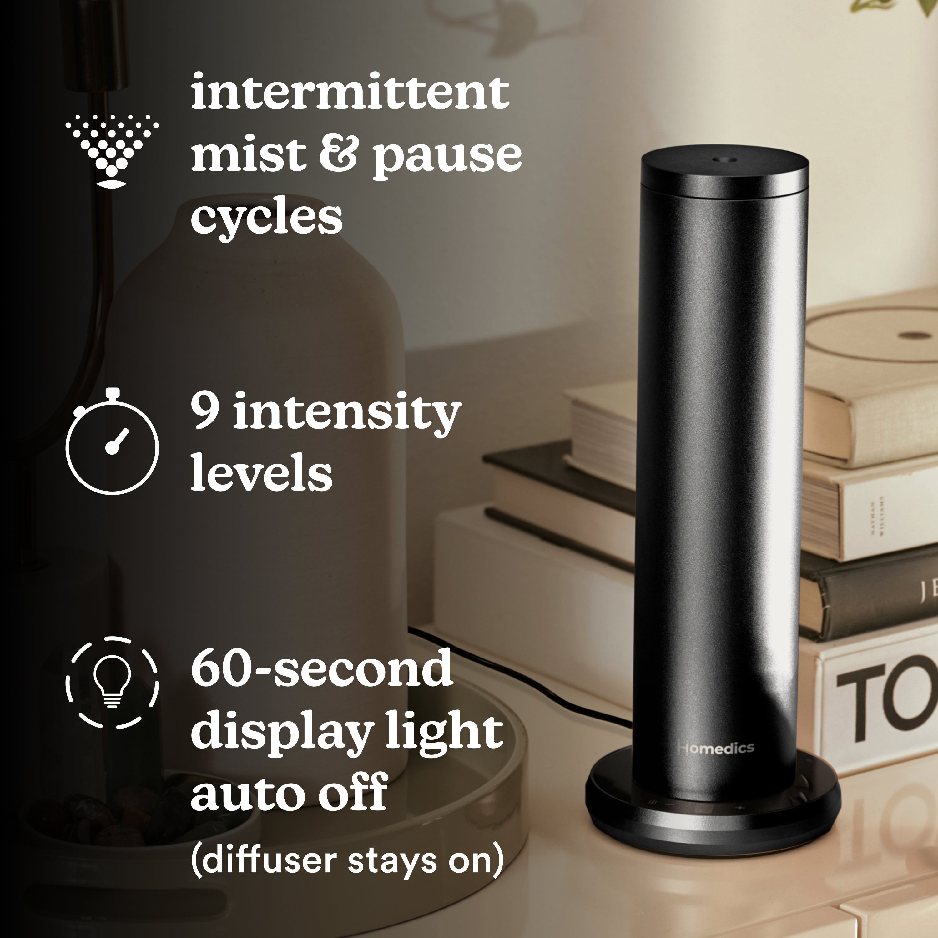 homedics-serenescent-waterless-home-fragrance-diffuser-elegant-scent-diffusion image 8
