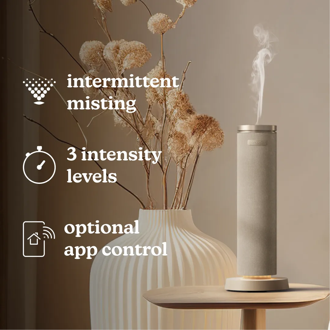 homedics-serenescent-fabric-waterless-120-ml-diffuser-compact-mess-free-fragranc image 8