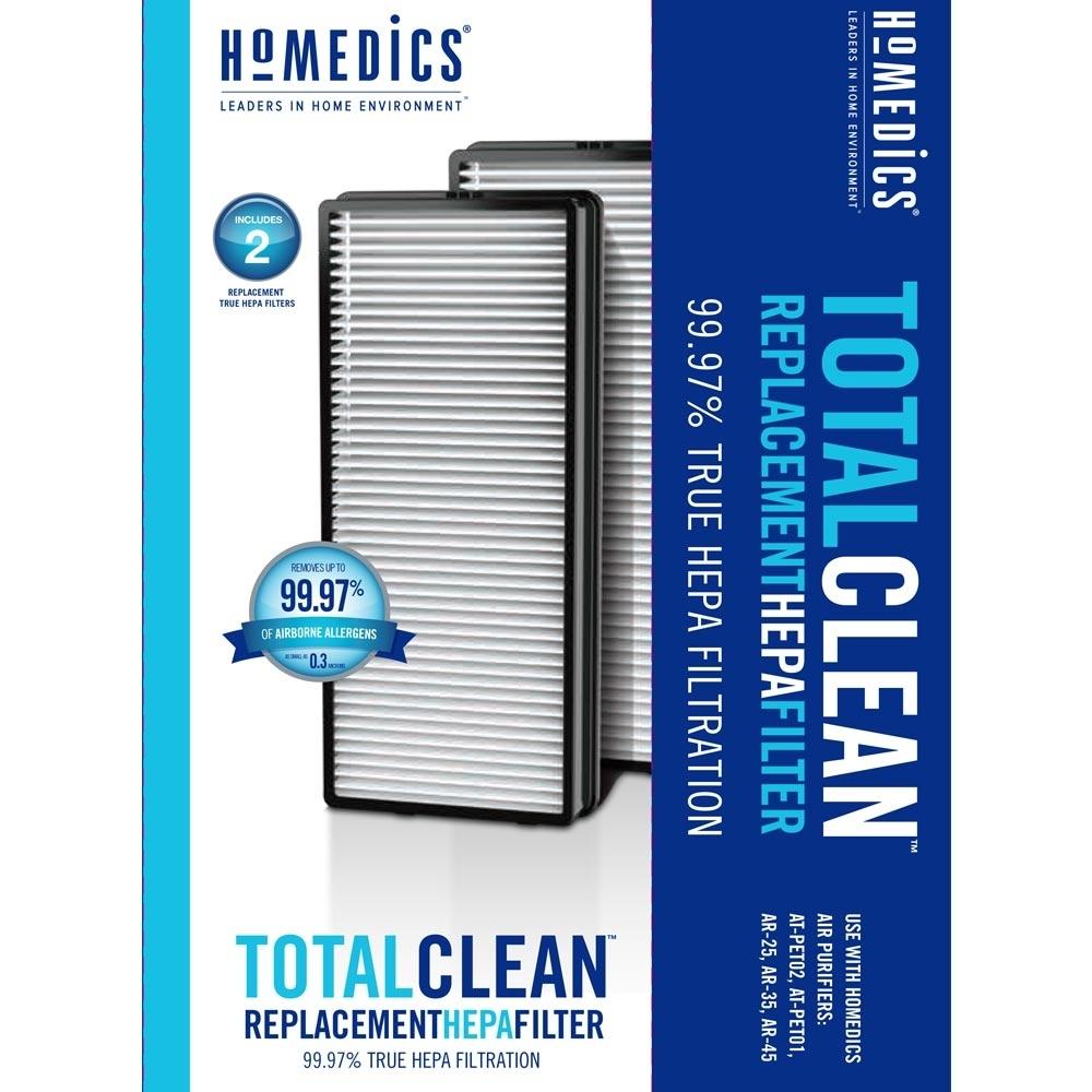 homedics-totalclean-replacement-hepa-filter-2-pack-for-at-pet02-and-ar-45 image 2