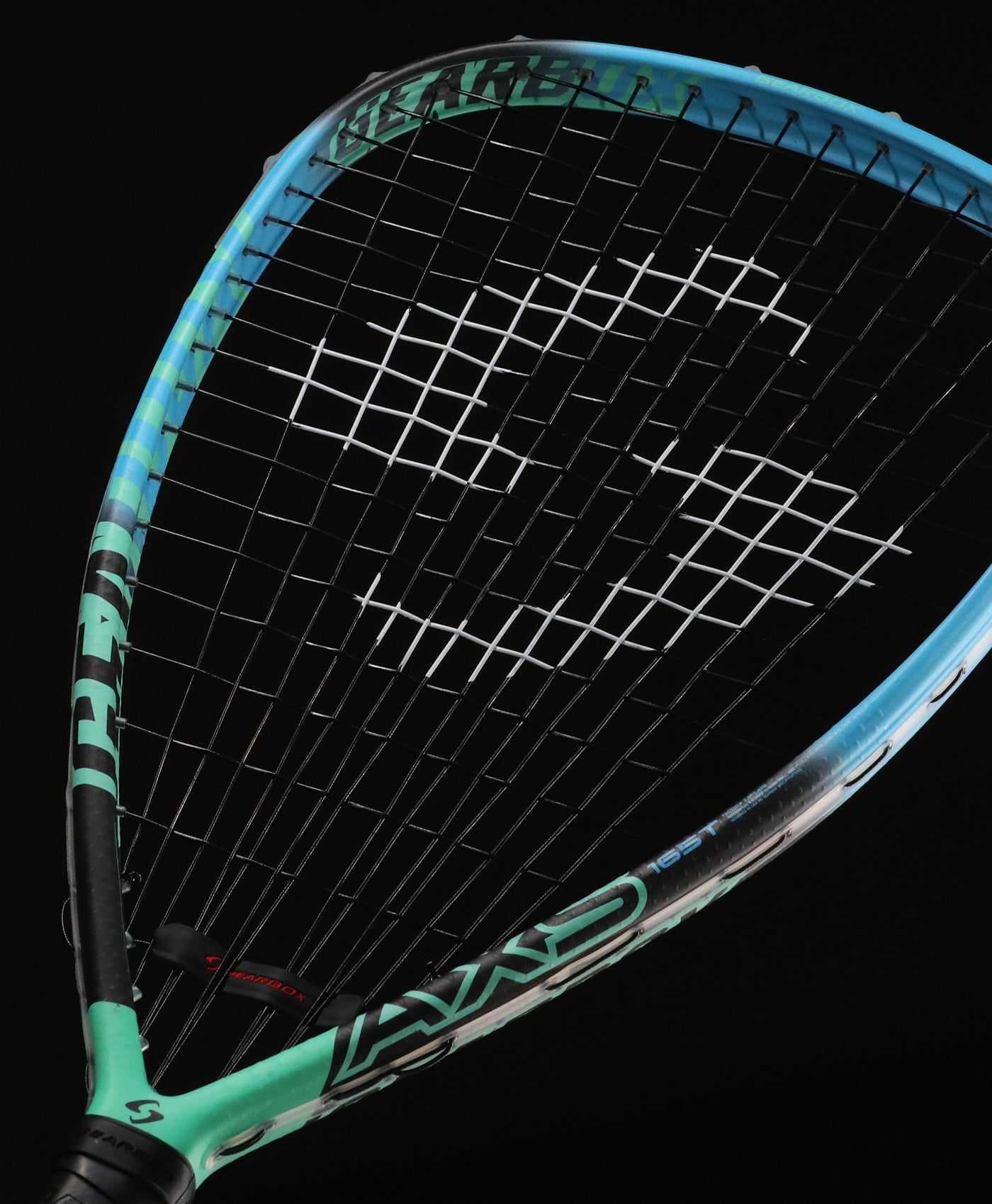 gearbox-axs-165-teardrop-pickleball-paddle-green-blue image 8