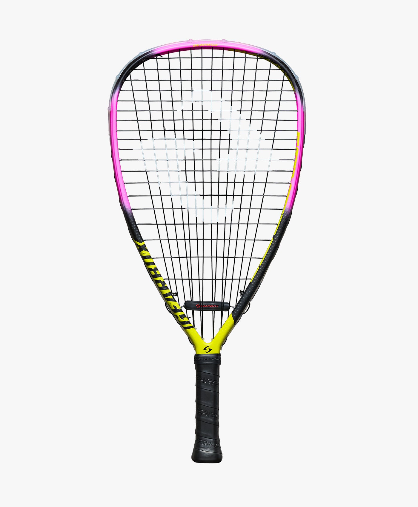 gearbox-axs-170-quad-racquetball-racquet-neon-yellow-fuchsia image 8