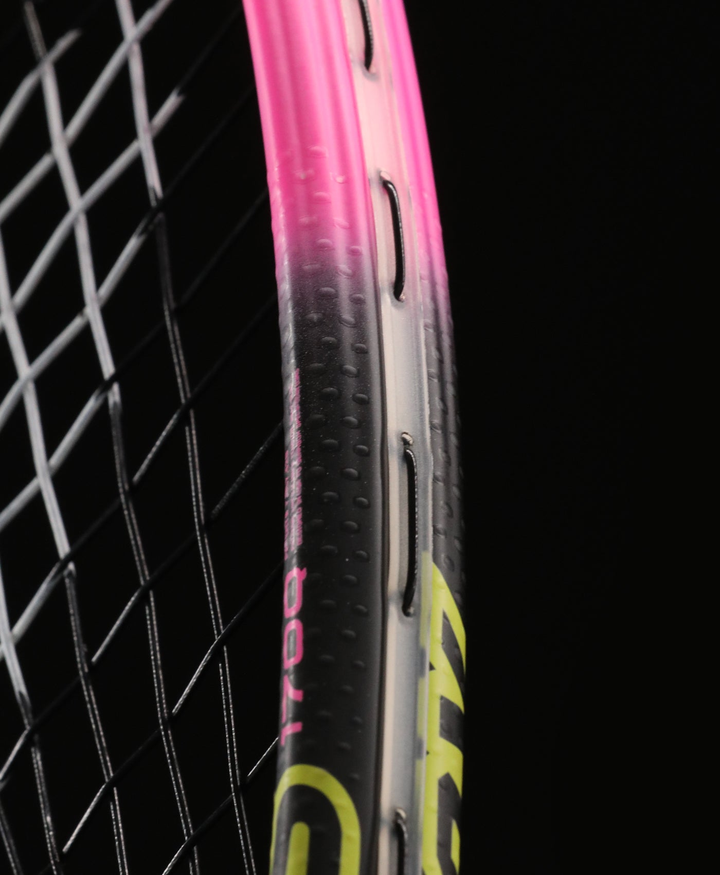 gearbox-axs-170-quad-racquetball-racquet-neon-yellow-fuchsia image 6