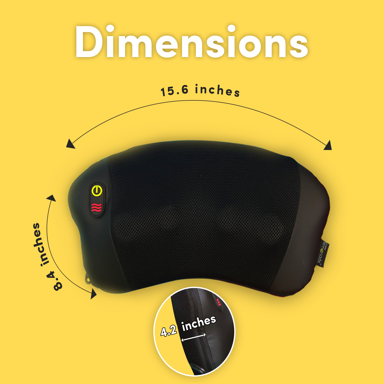 homedics-make-lemonade-shiatsu-massage-pillow-with-heat-deep-kneading-relief-for image 5