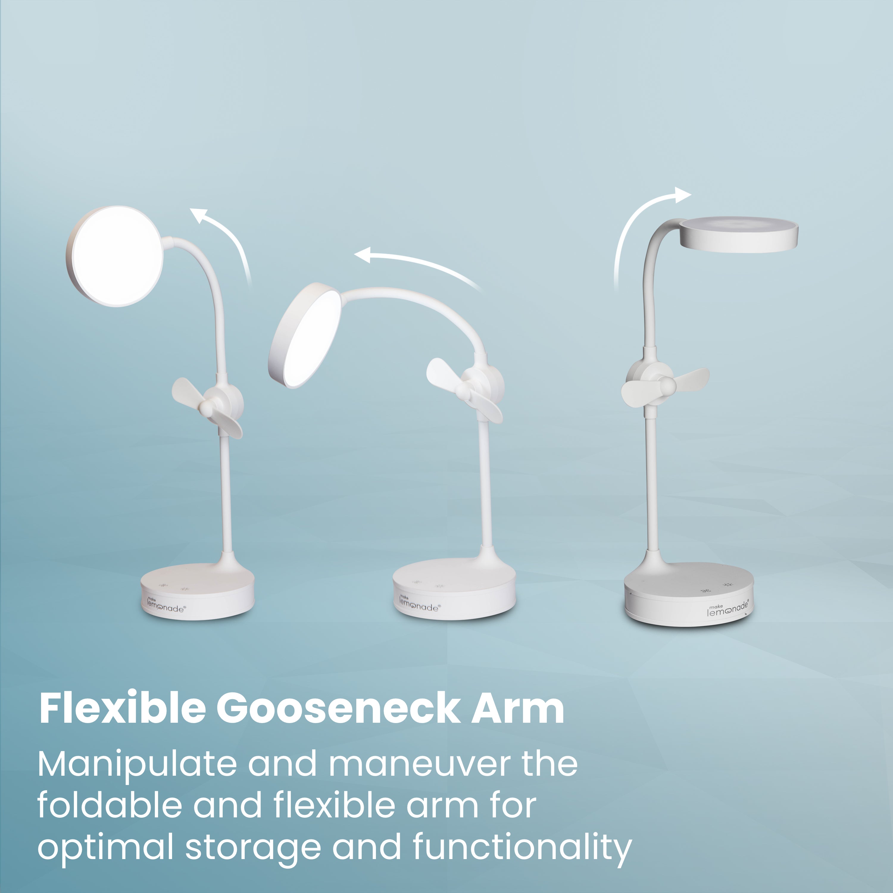 homedics-make-lemonade-desk-lamp-fan image 2