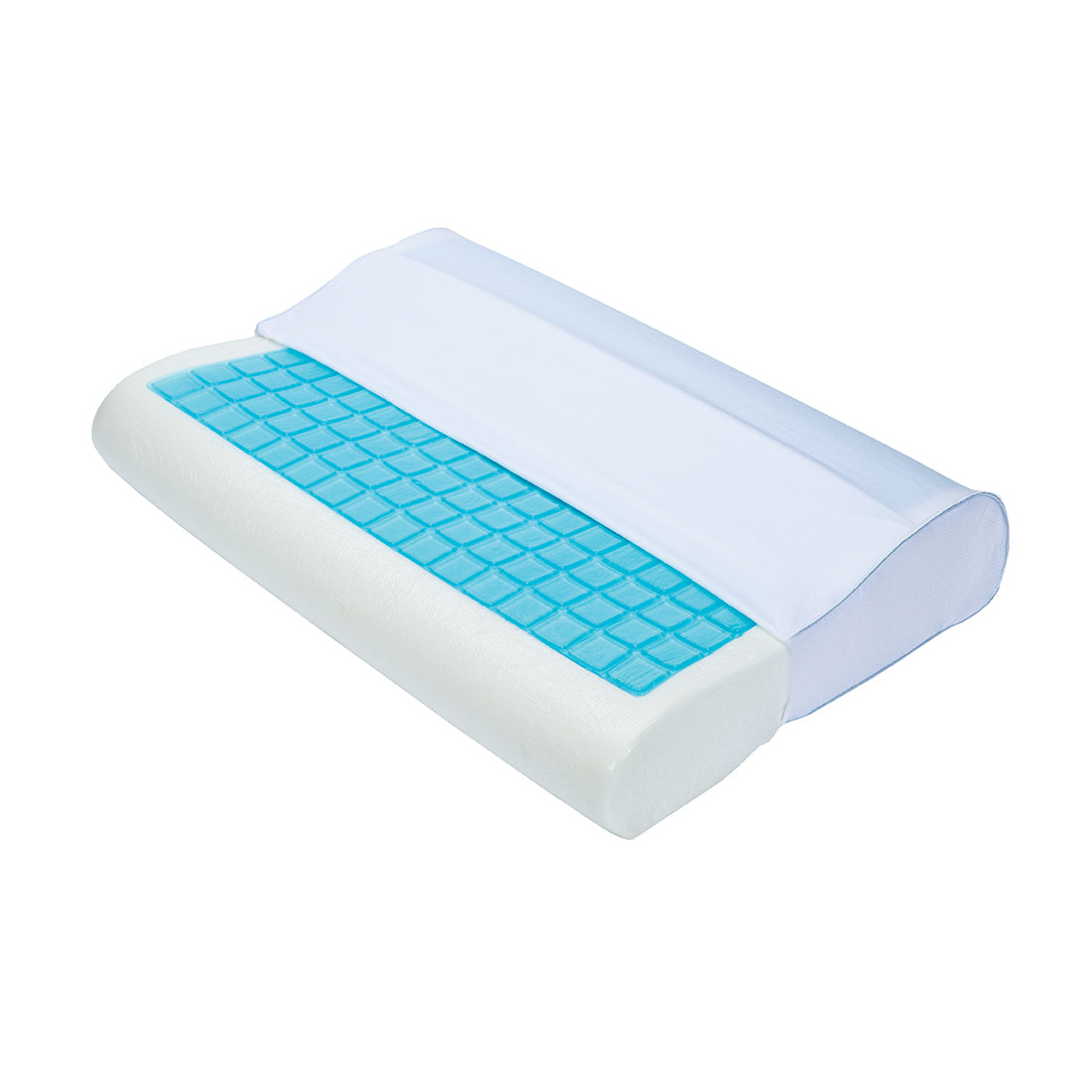 homedics-contour-thermagel-memory-foam-pillow-cooling-gel-cervical-support image 3