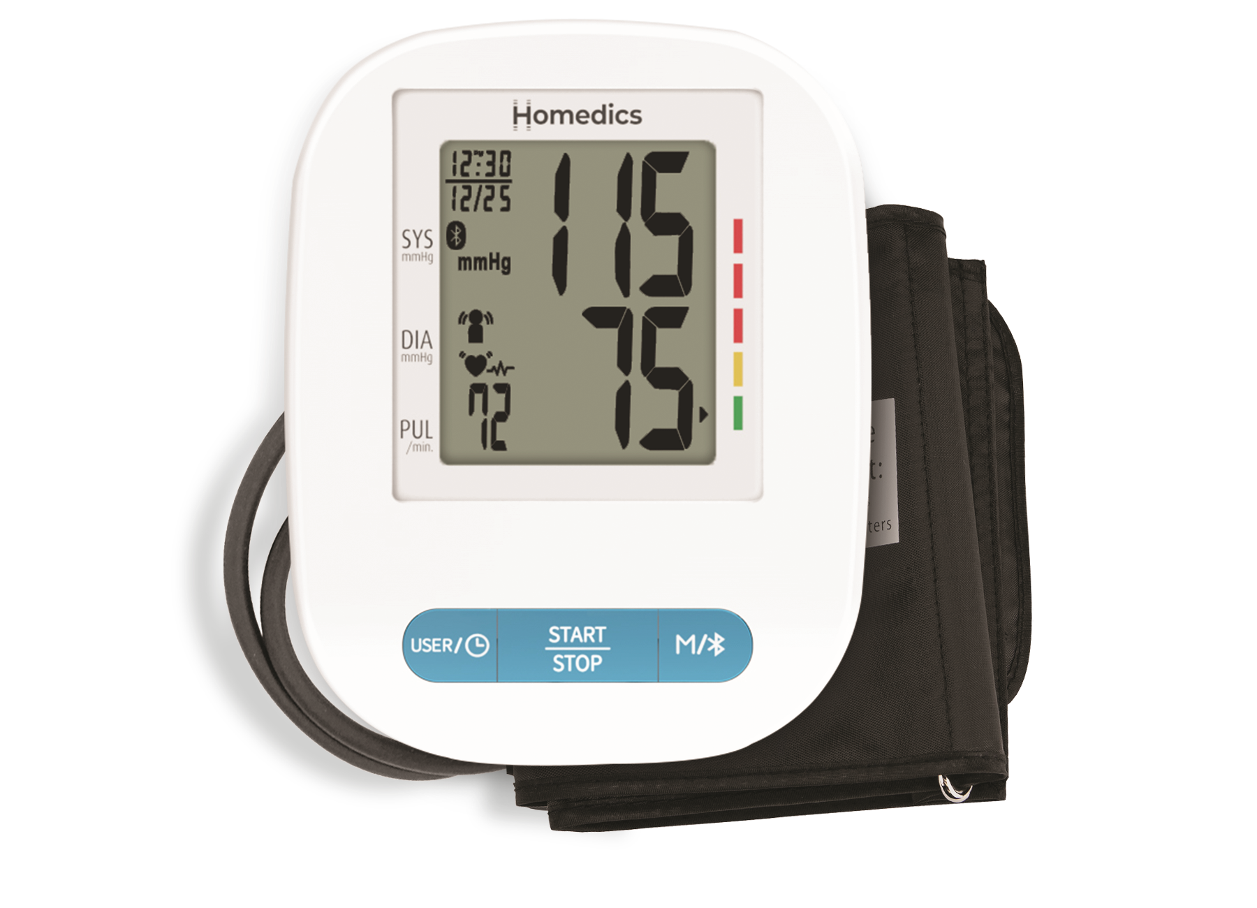homedics-upper-arm-blood-pressure-monitor-with-voice-guidance image 1