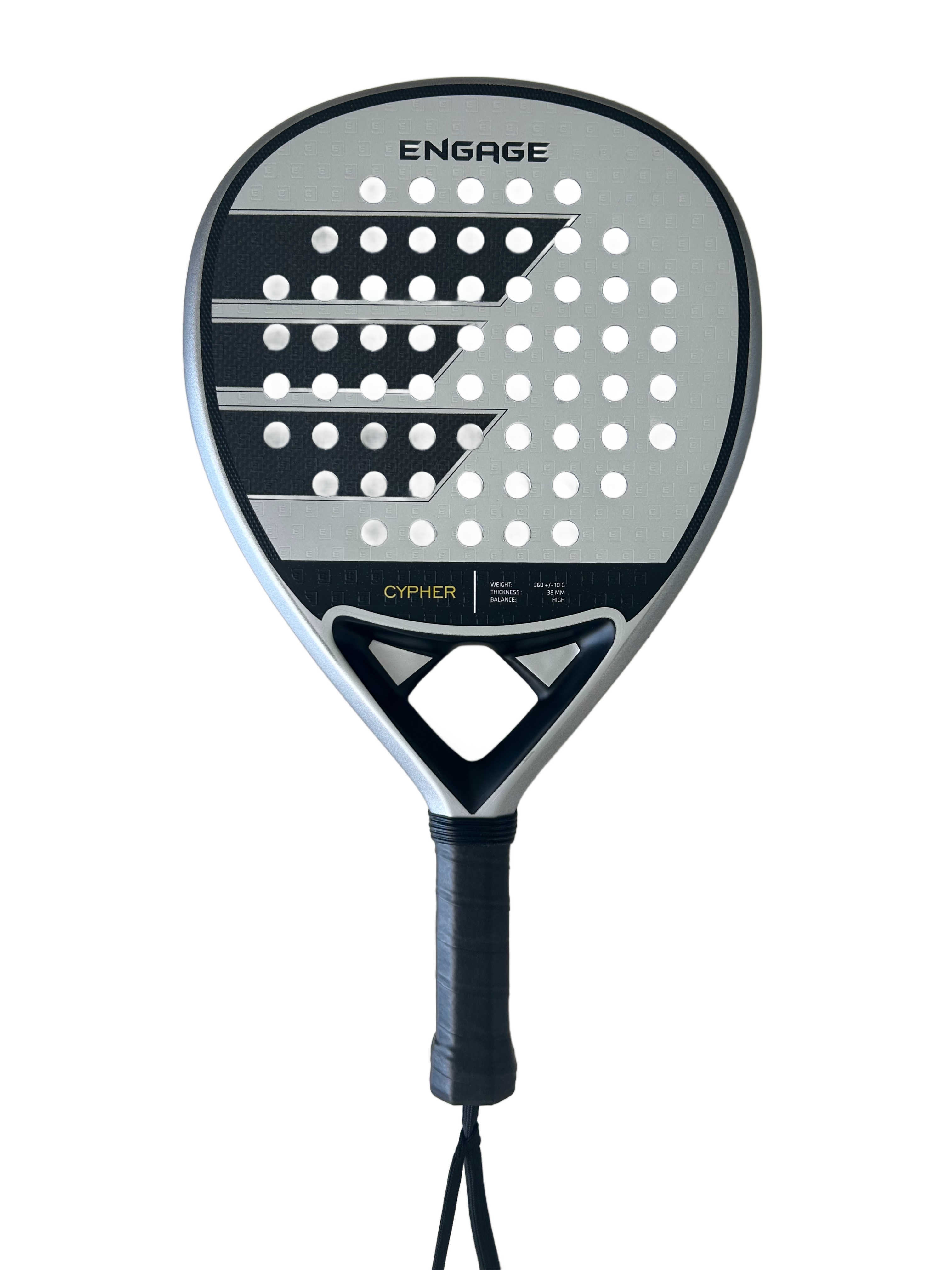 engage-cypher-padel-racket-tear-drop-shape-for-intermediate-players image 1