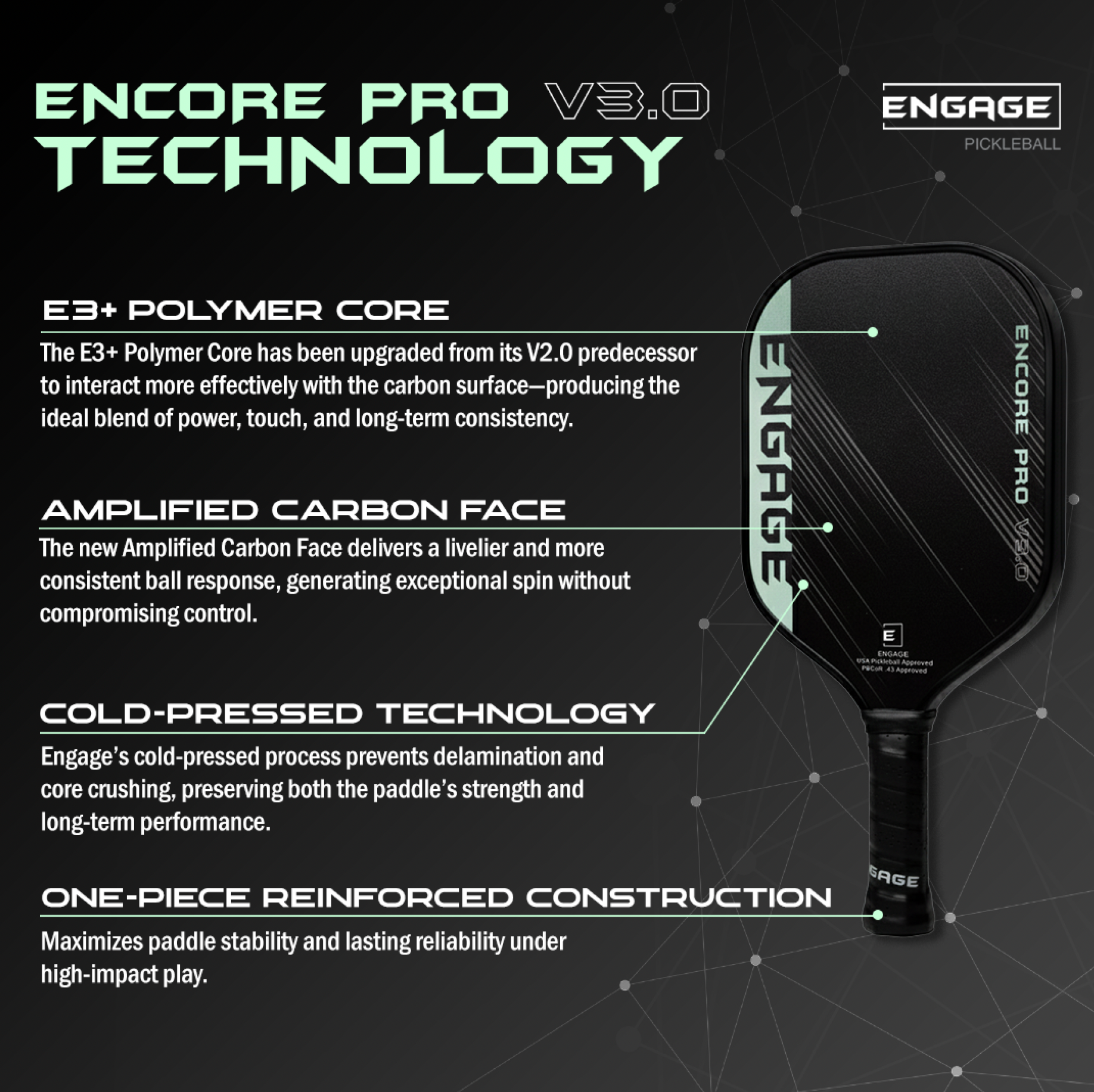 engage-encore-pro-v3-0-pickleball-paddle-with-true-carbon-skin image 6