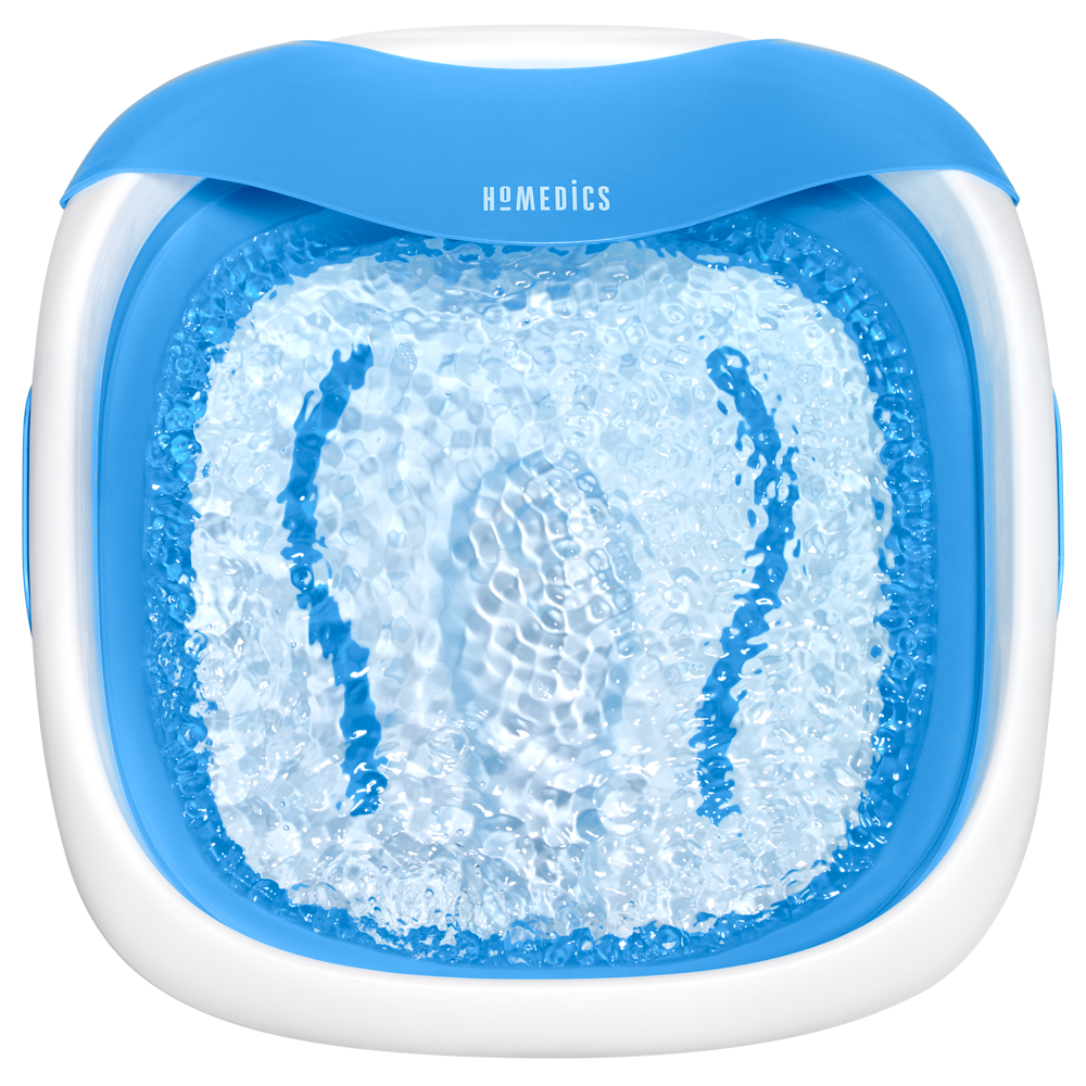 homedics-compact-pro-spa-collapsible-footbath-with-heat-maintenance-and-vibratio image 1