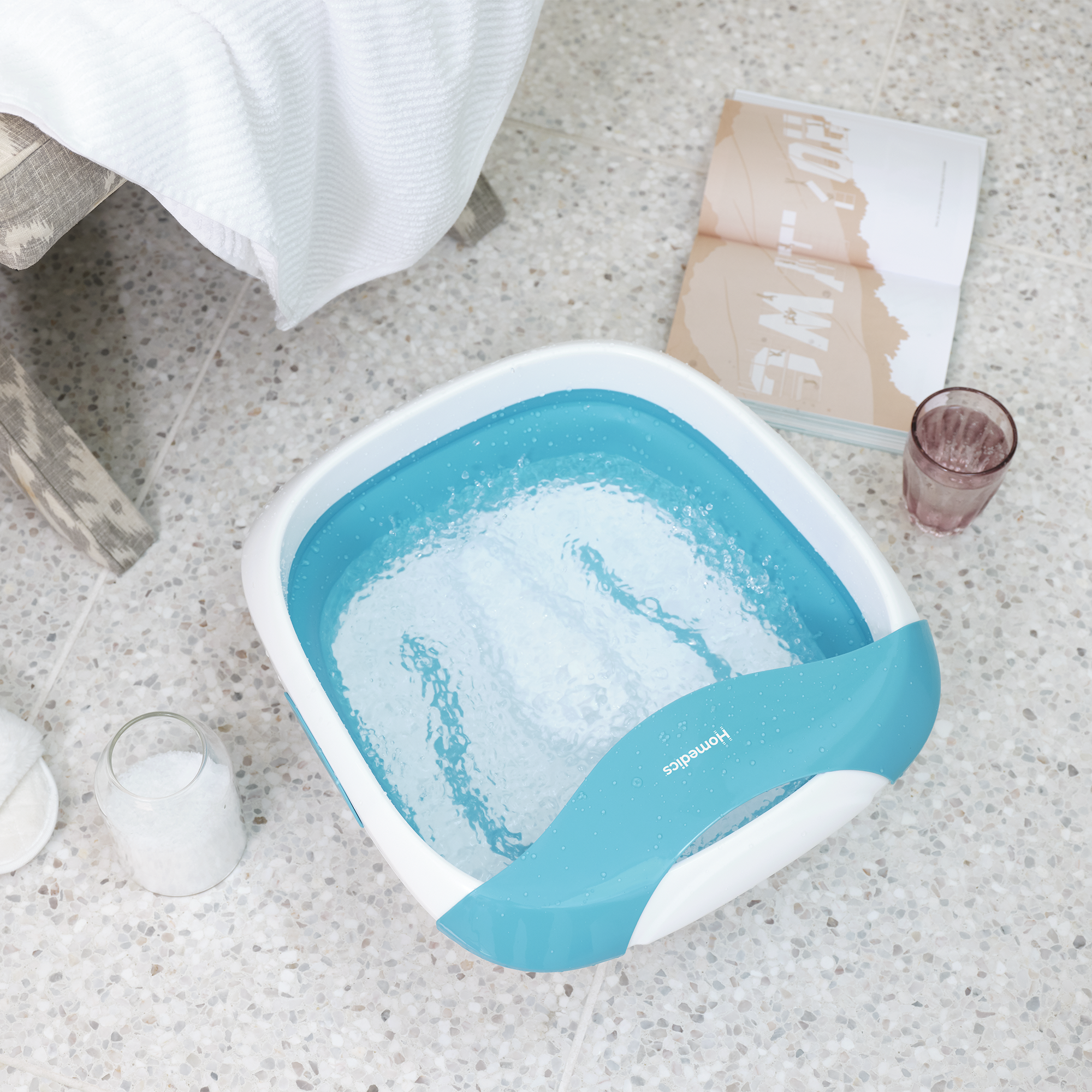 homedics-compact-pro-spa-collapsible-footbath-with-heat image 7