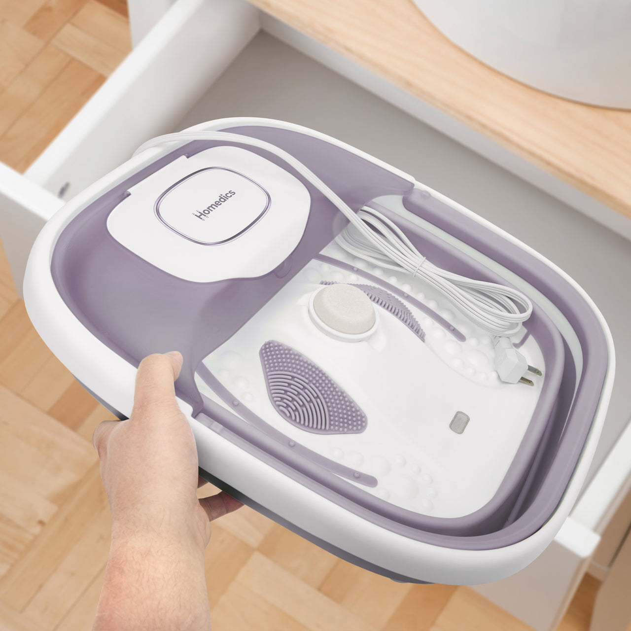 homedics-smart-space-deluxe-footbath-with-heat-boost image 3