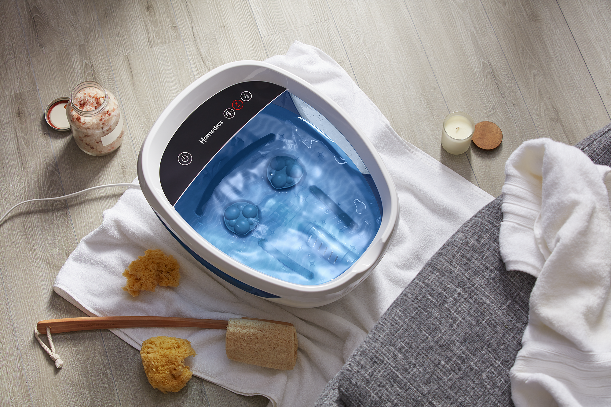 homedics-shiatsu-bliss-foot-spa-with-heat-boost-3-in-1-massage image 4