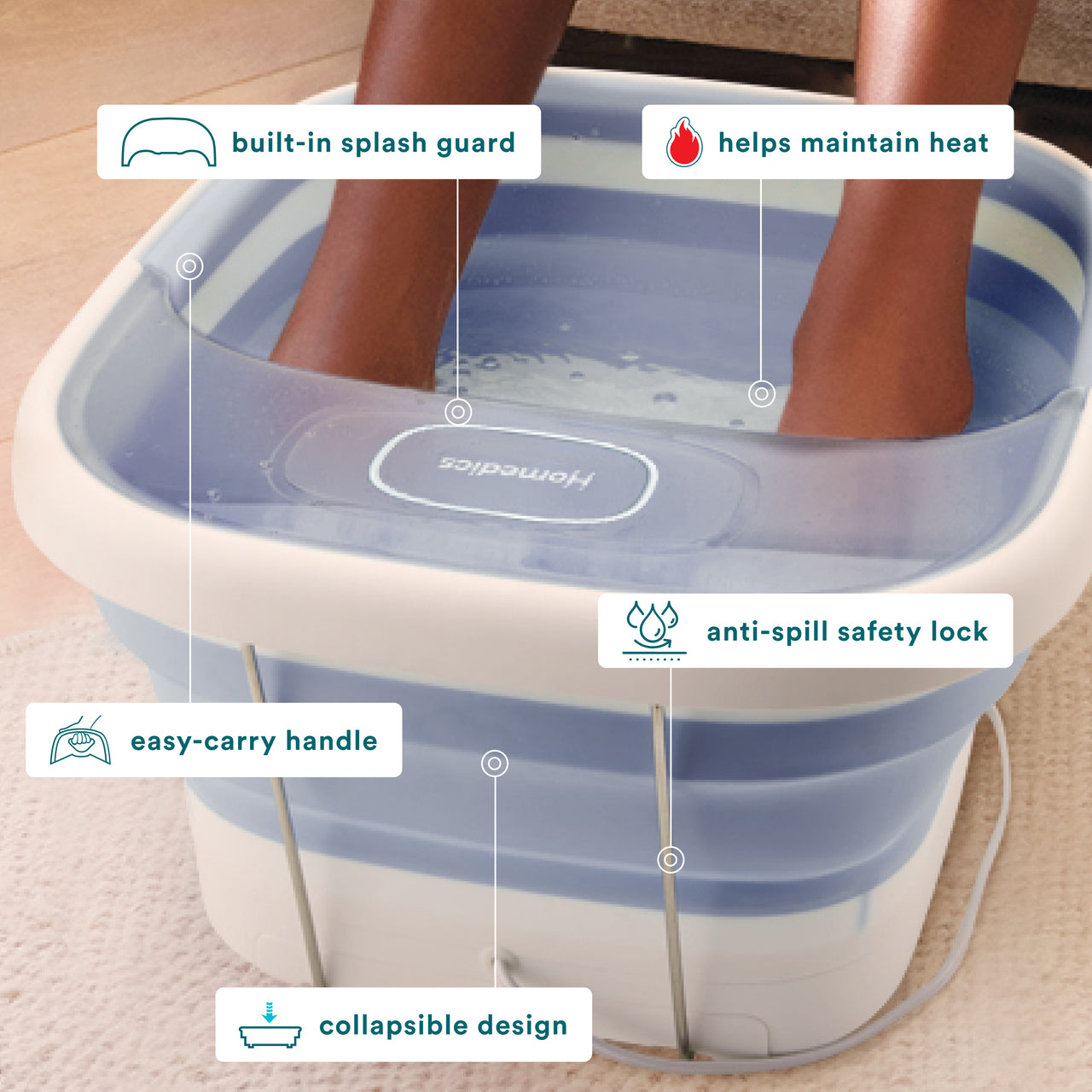 homedics-smart-space-essential-footbath image 4