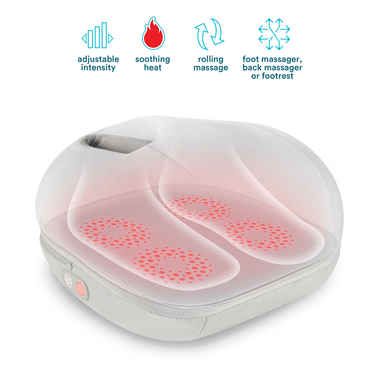 homedics-3-in-1-shiatsu-massager-deep-kneading-with-heat-and-adjustable-straps image 3