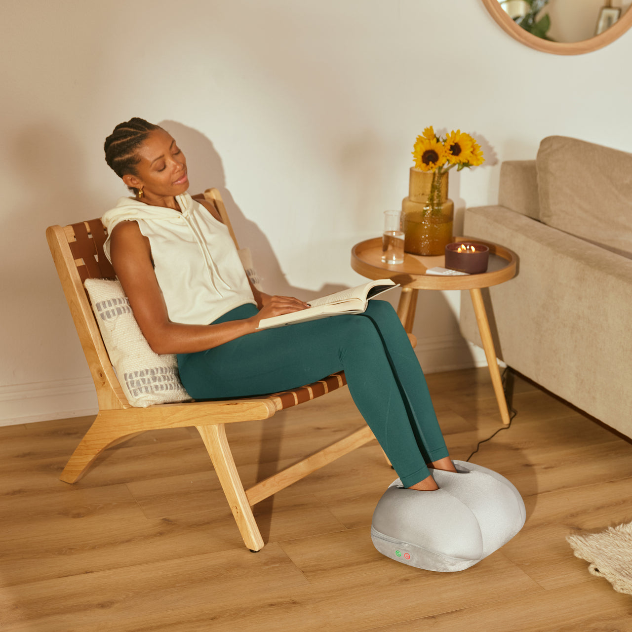 homedics-3-in-1-shiatsu-massager-deep-kneading-with-heat-and-adjustable-straps image 5