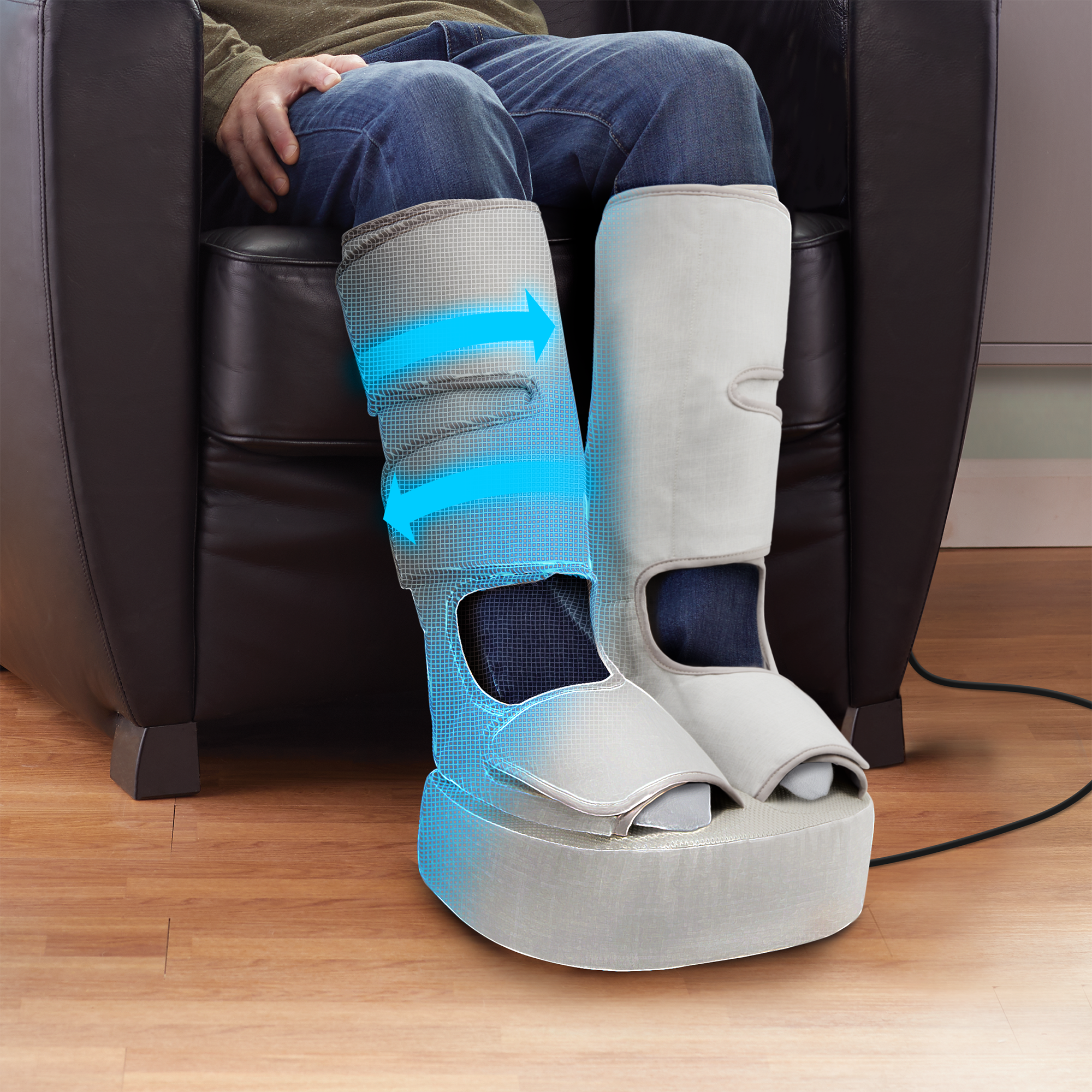 homedics-real-relief-leg-foot-massager-heat-compression image 4