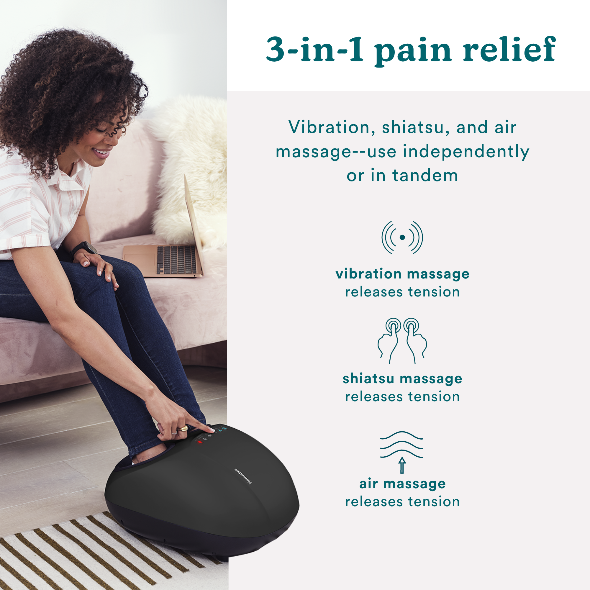 homedics-3-in-1-pro-foot-massager-with-heat image 2