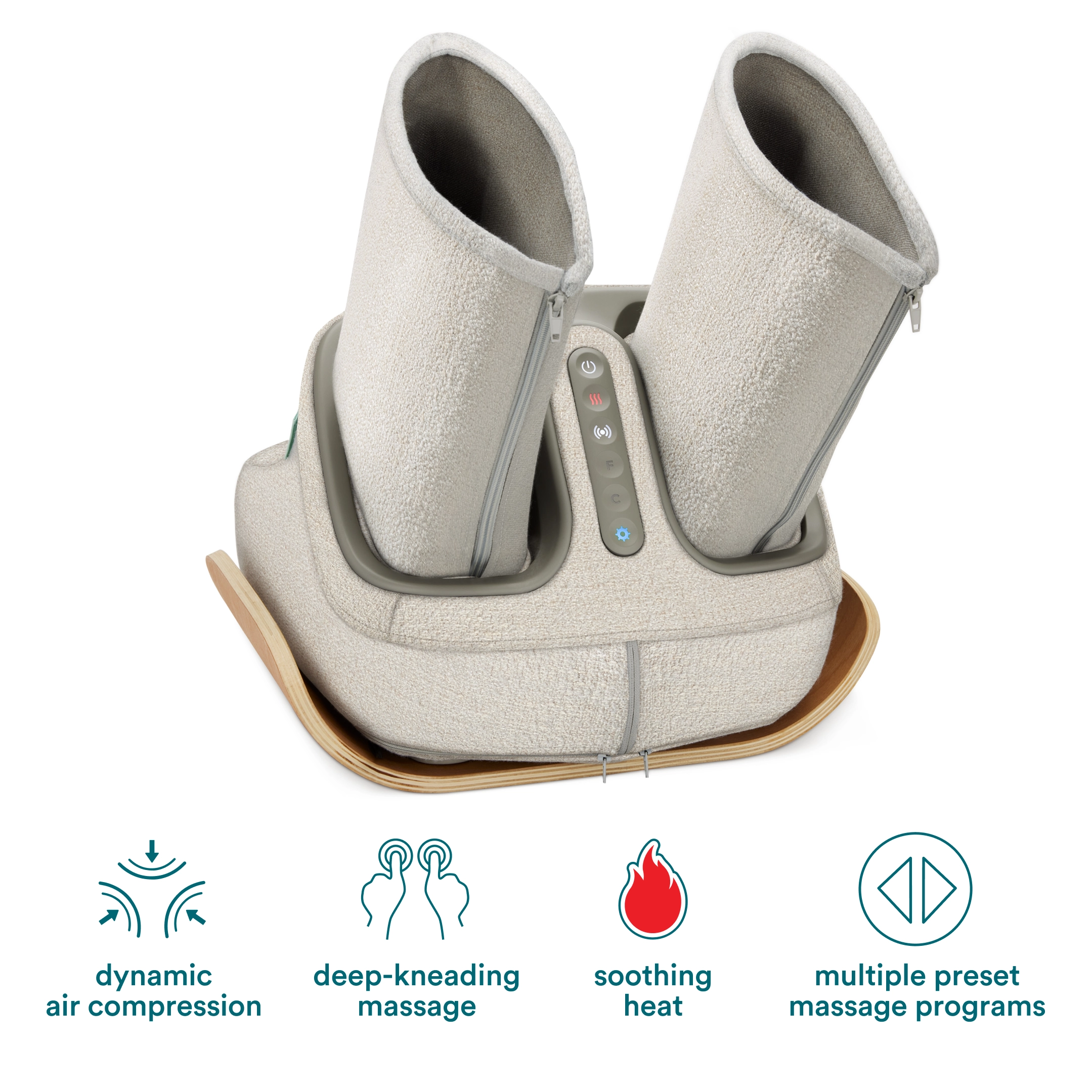 homedics-luxe-comfort-foot-calf-massager-with-heat image 2