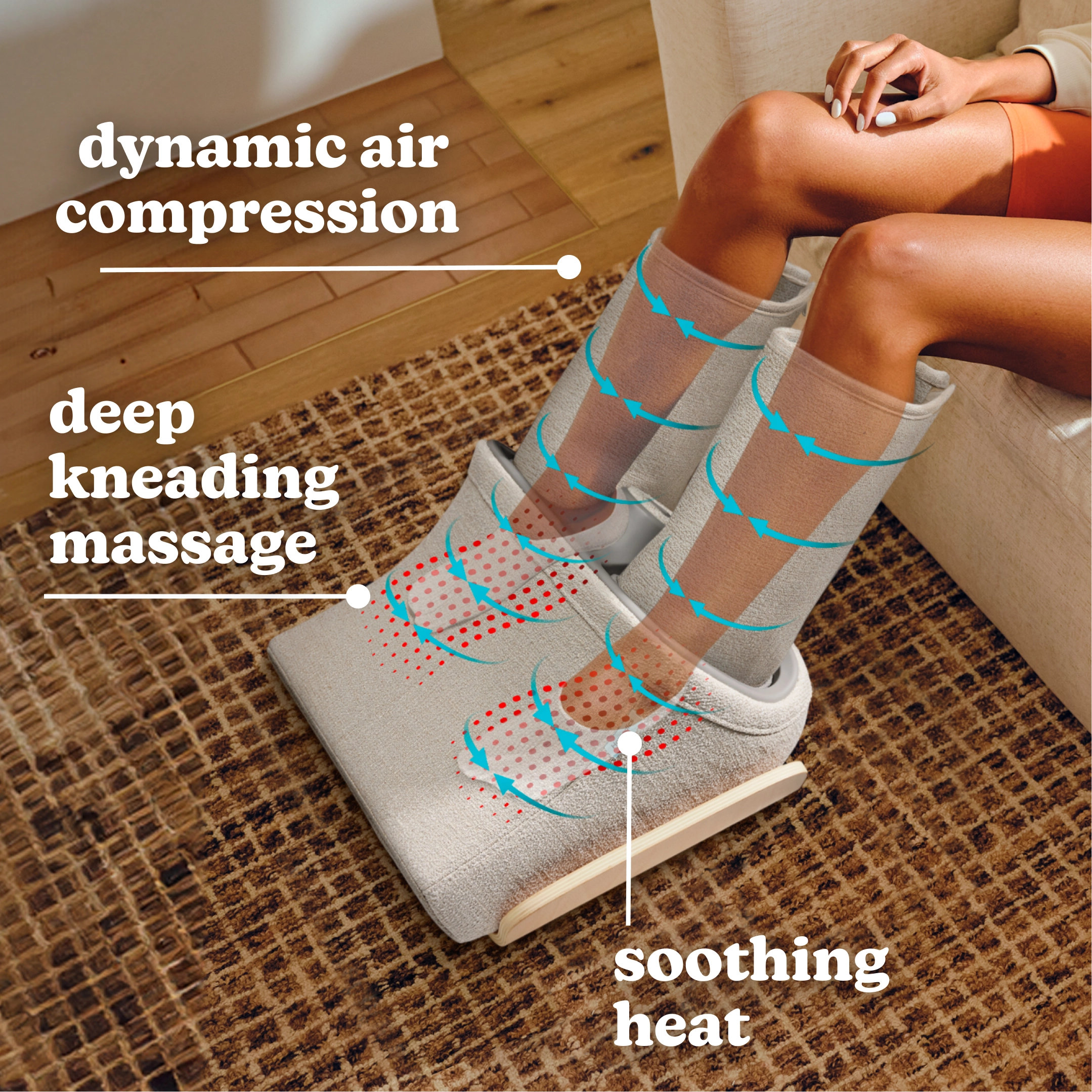 homedics-luxe-comfort-foot-calf-massager-with-heat image 4