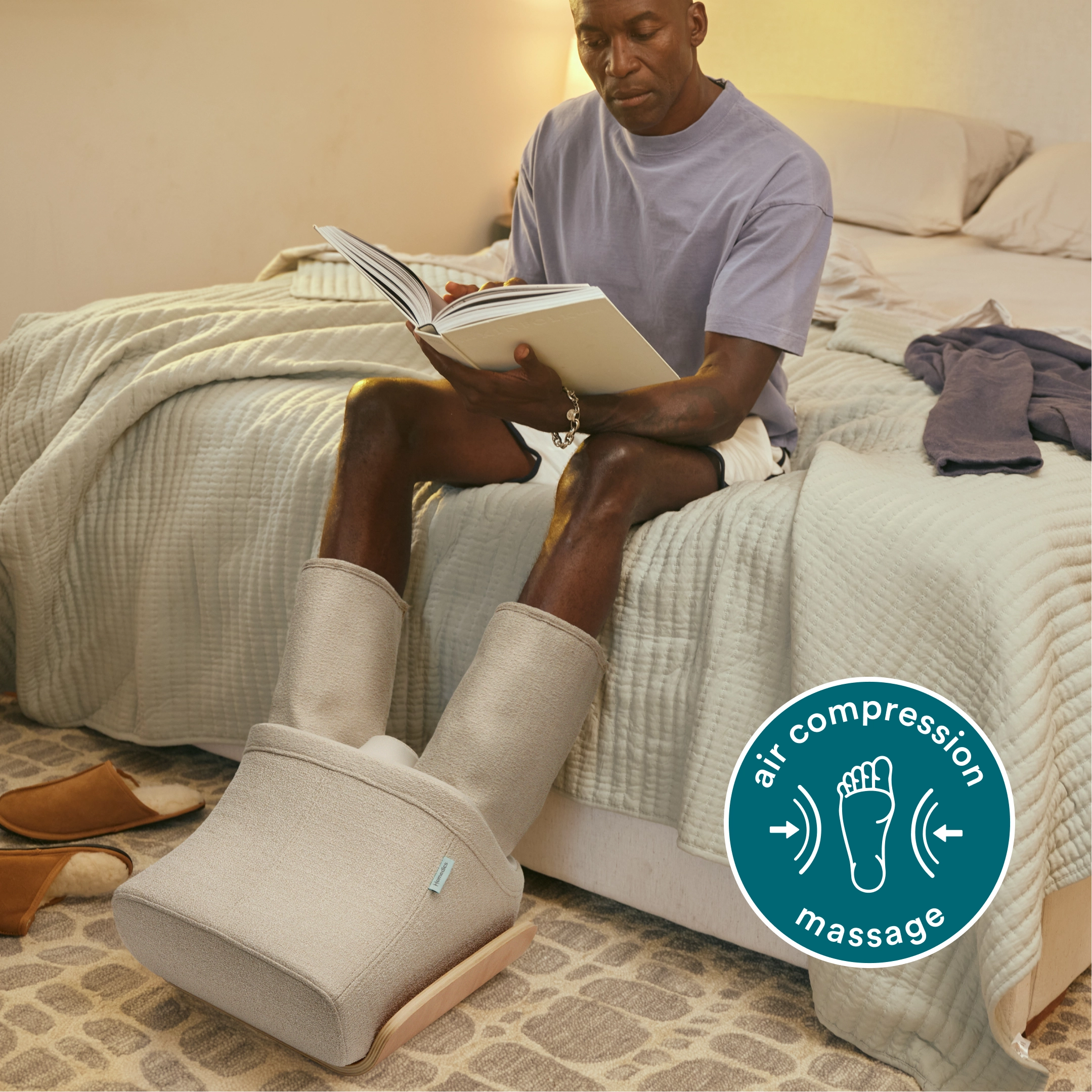 homedics-luxe-comfort-foot-calf-massager-with-heat image 3