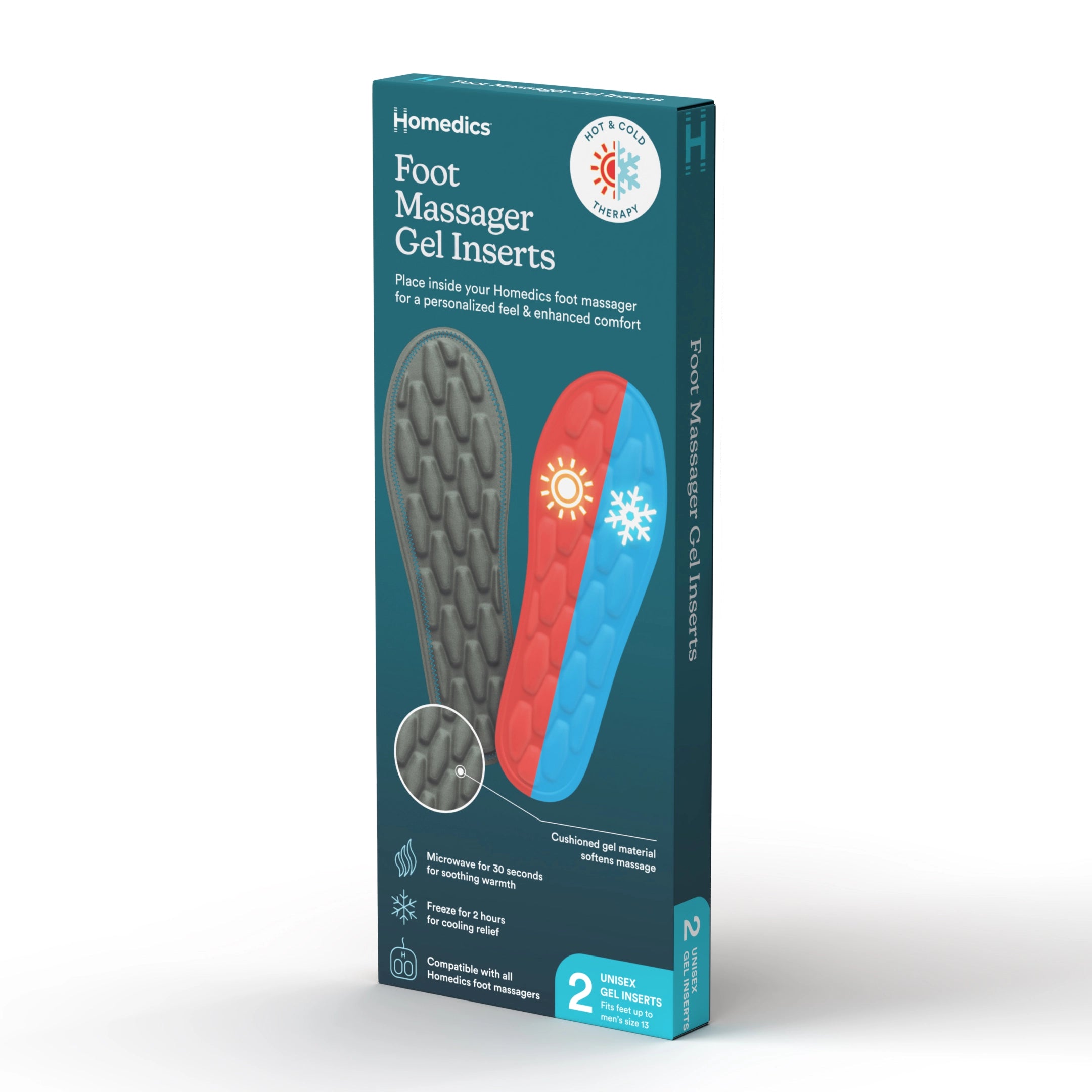 homedics-foot-massager-gel-inserts-replacement-or-upgrade-unisex image 8