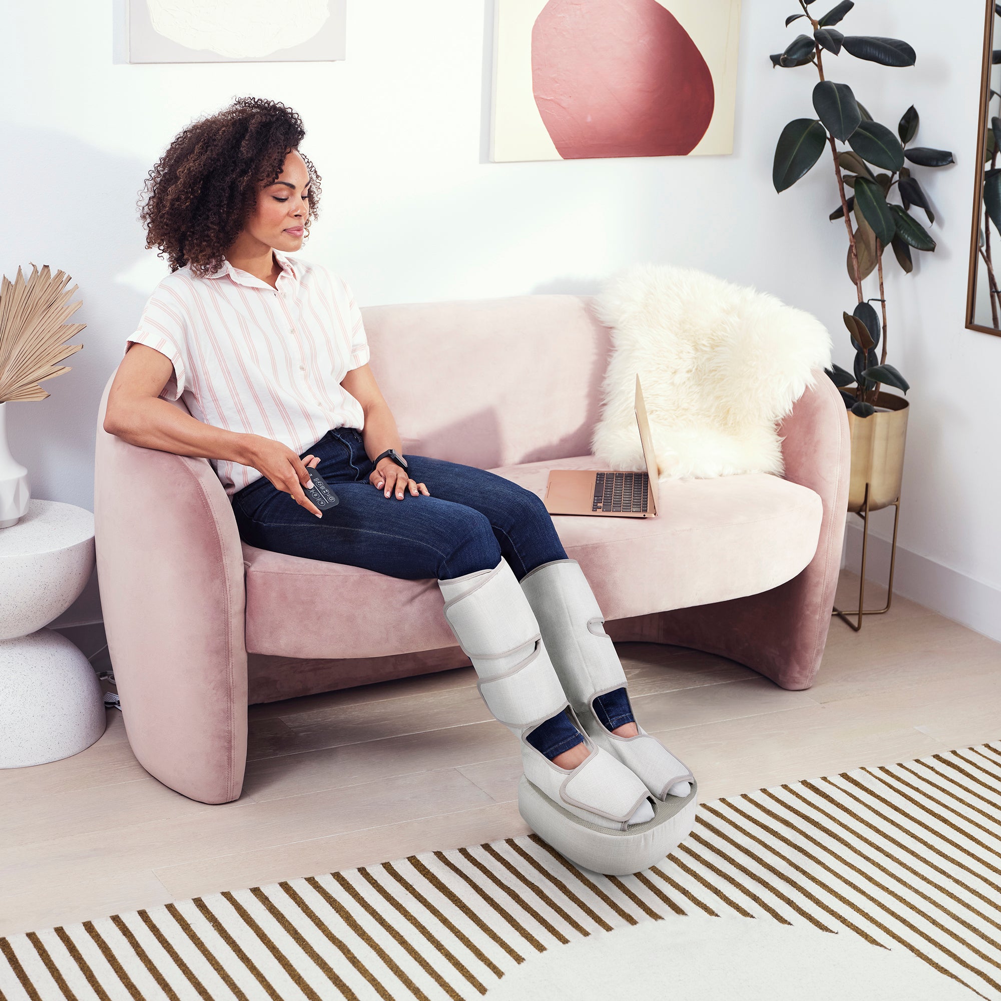 homedics-real-relief-leg-foot-massager-heat-compression image 5