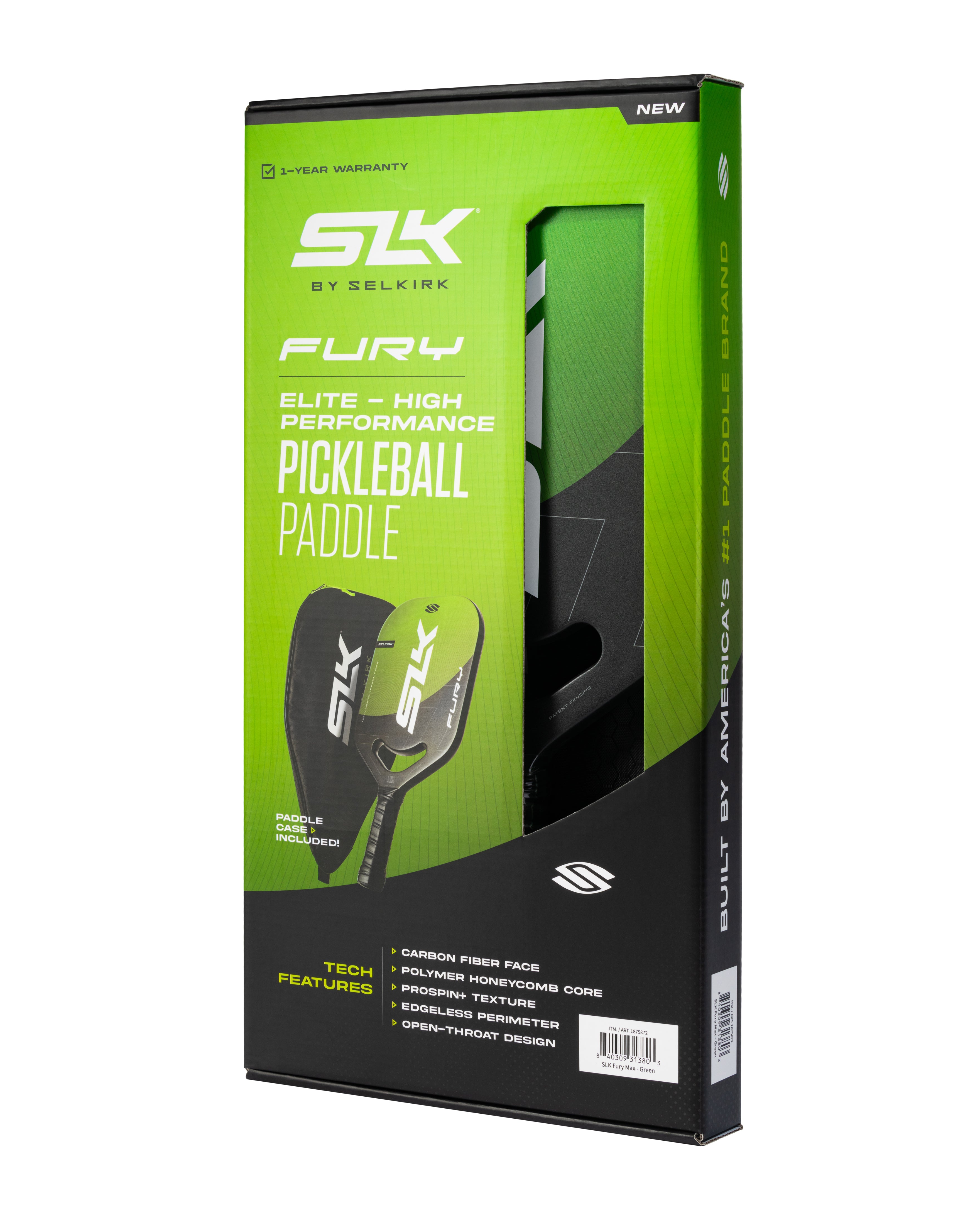 slk-by-selkirk-fury-pickleball-paddle-with-case image 7