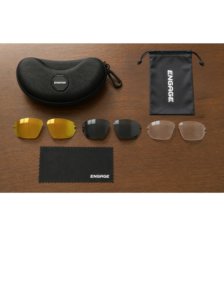 engage-fusion-eyewear-performance-sunglasses-with-3-interchangeable-lenses image 8