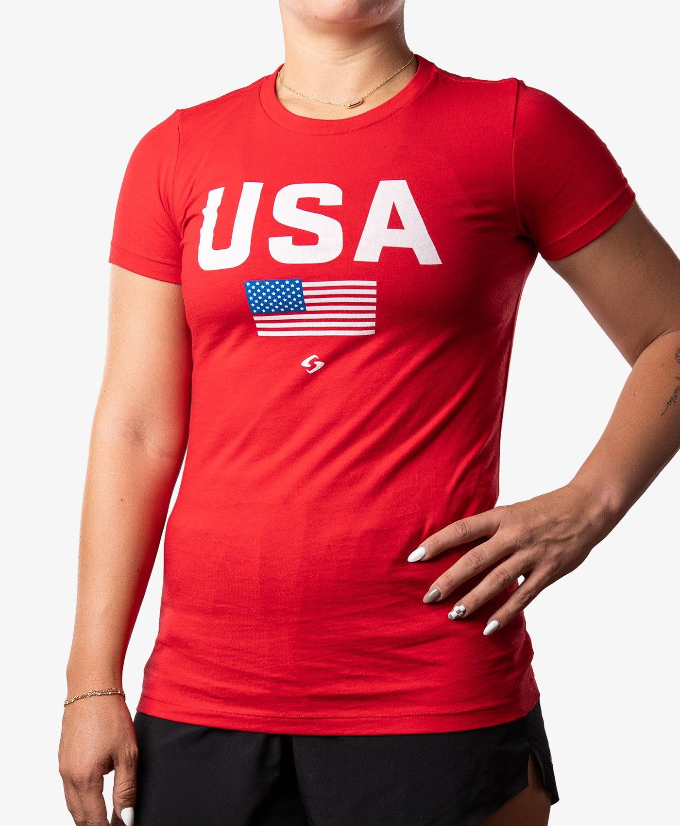 gearbox-liberty-women-s-cotton-tee-soft-lightweight-court-lifestyle-apparel image 5