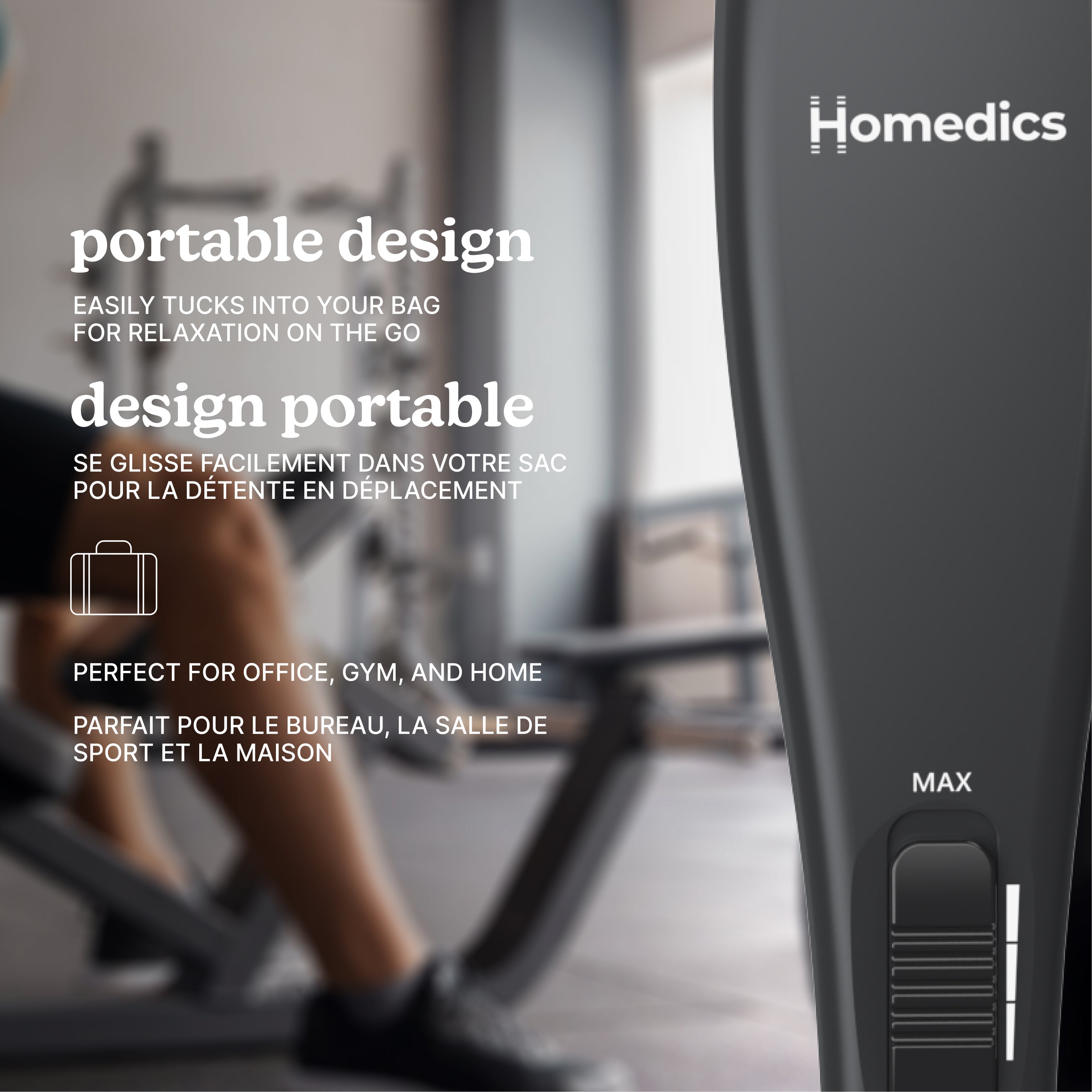 homedics-rechargeable-deep-tissue-percussion-massager-theragun-alternative image 5