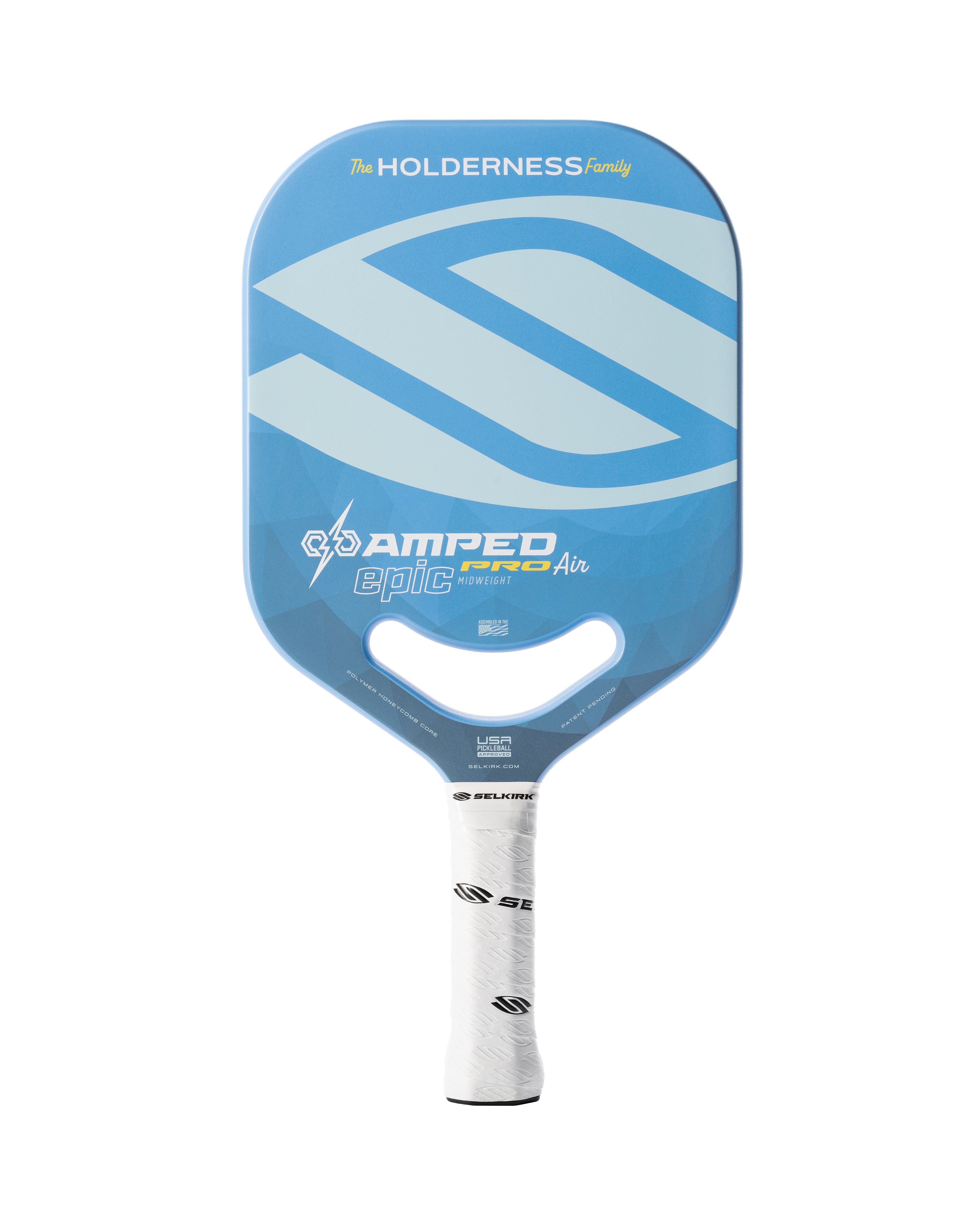 selkirk-x-holderness-family-amped-pro-air-epic-pickleball-paddle image 2