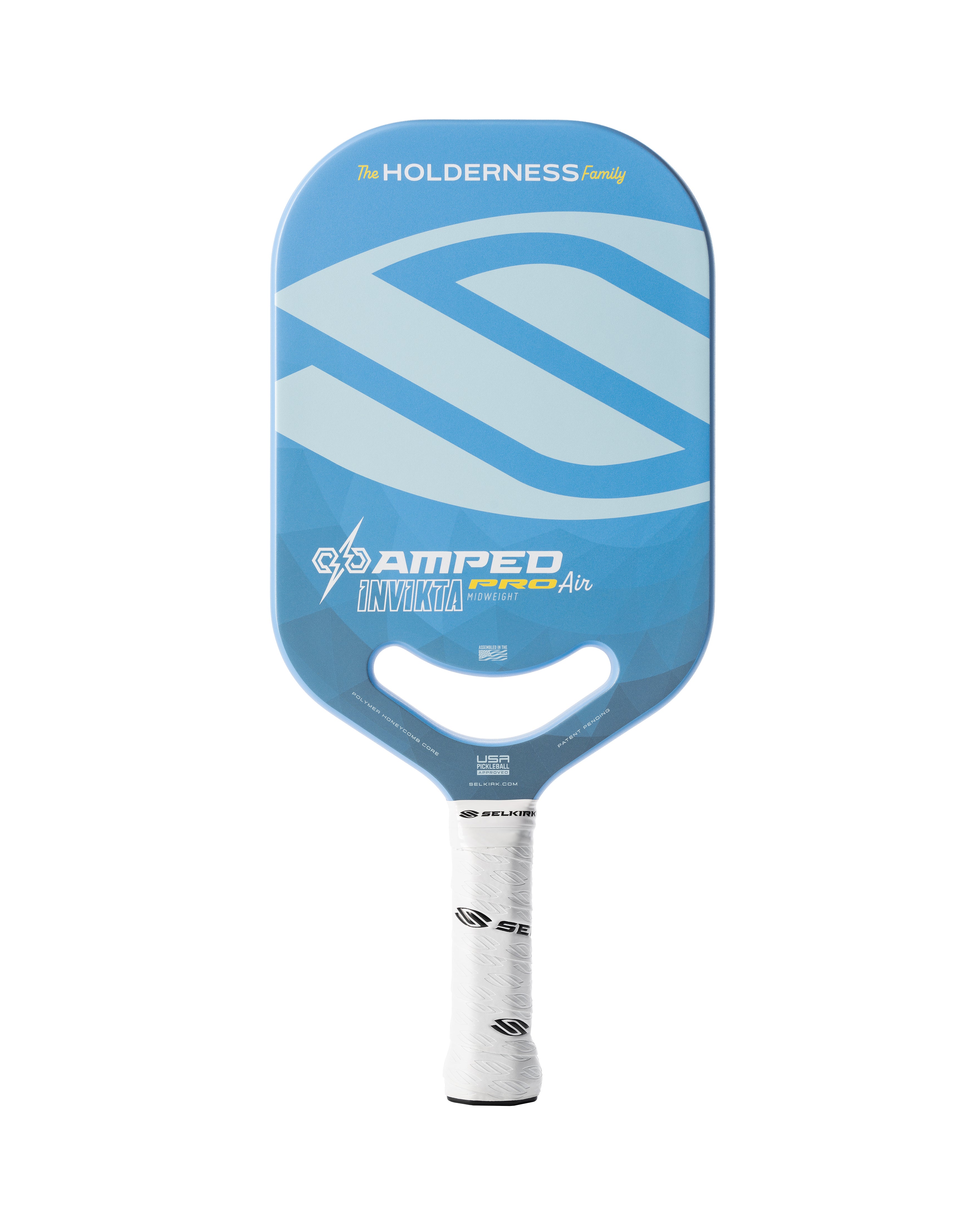 selkirk-x-holderness-family-amped-pro-air-invikta-pickleball-paddle image 2