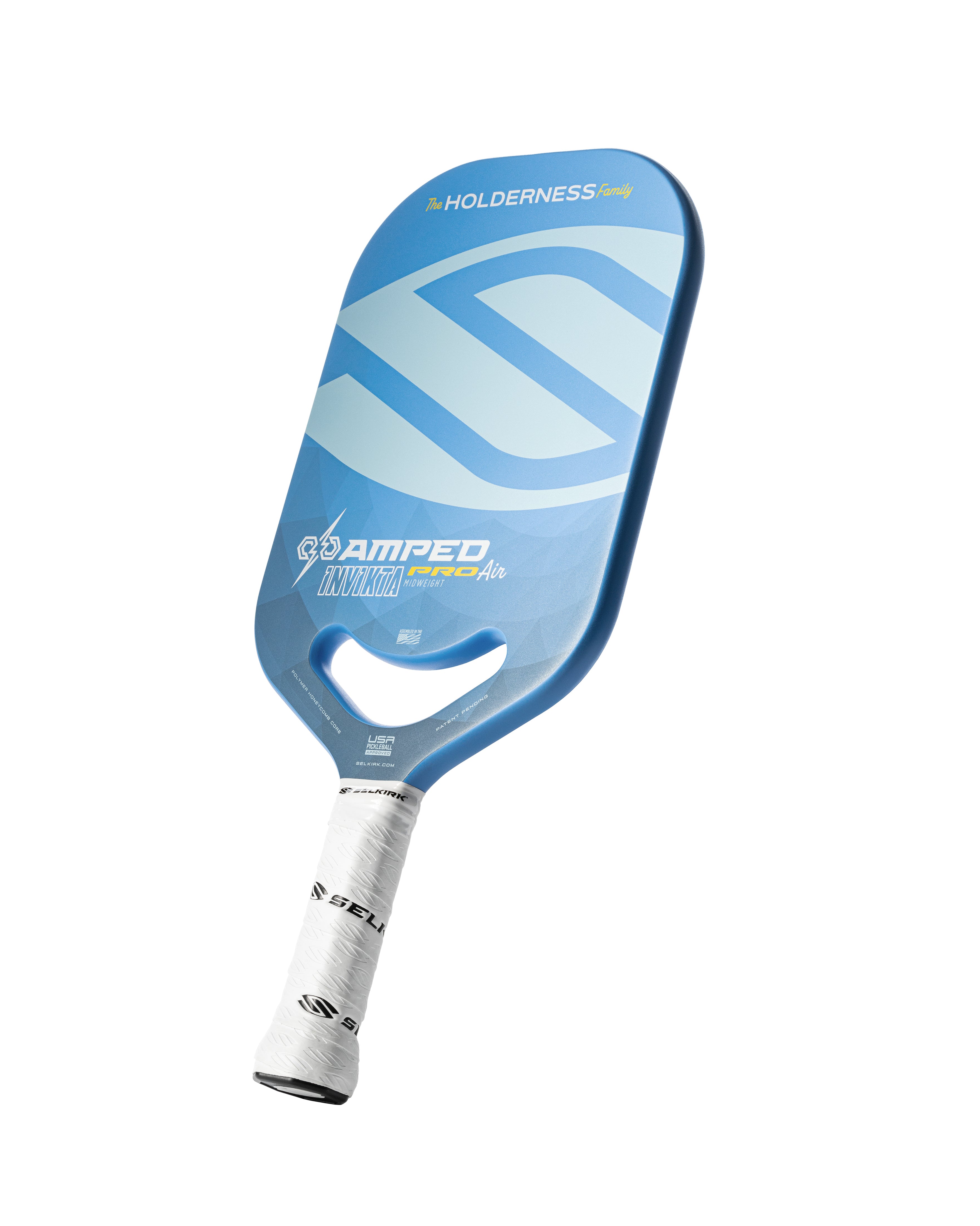 selkirk-x-holderness-family-amped-pro-air-invikta-pickleball-paddle image 4
