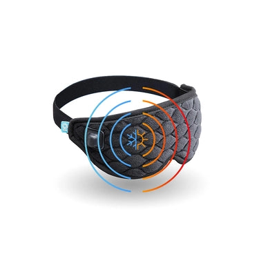 homedics-hot-and-cold-gel-eye-mask-reusable-therapy-mask-for-tired-eyes-and-puff image 2