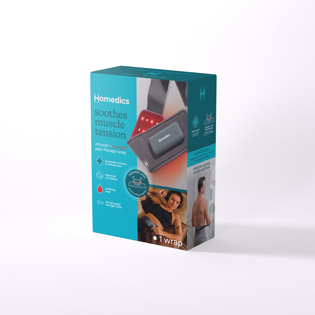 homedics-infrared-red-light-pain-therapy-wrap image 7