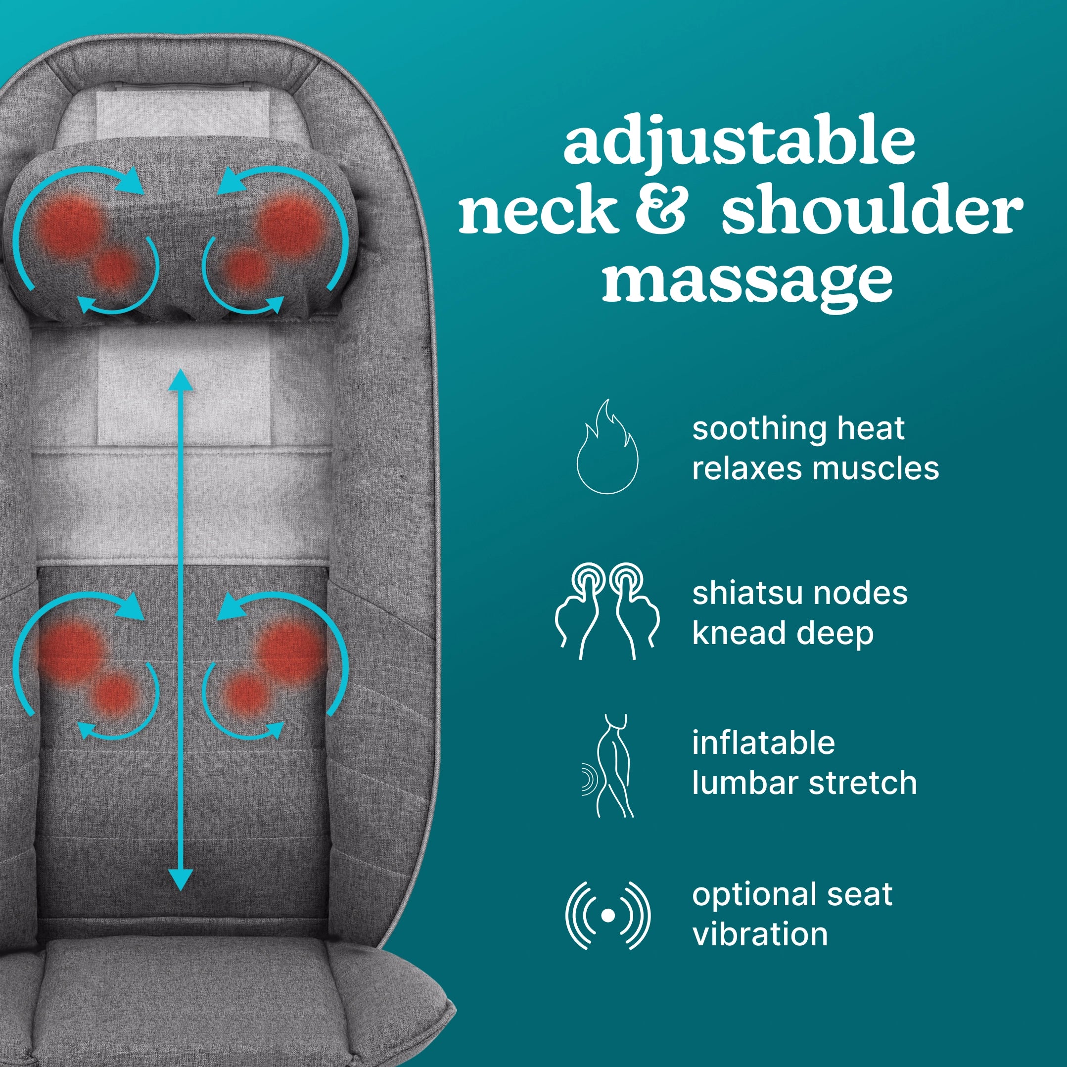 homedics-total-recline-shiatsu-massage-cushion-with-heat image 4