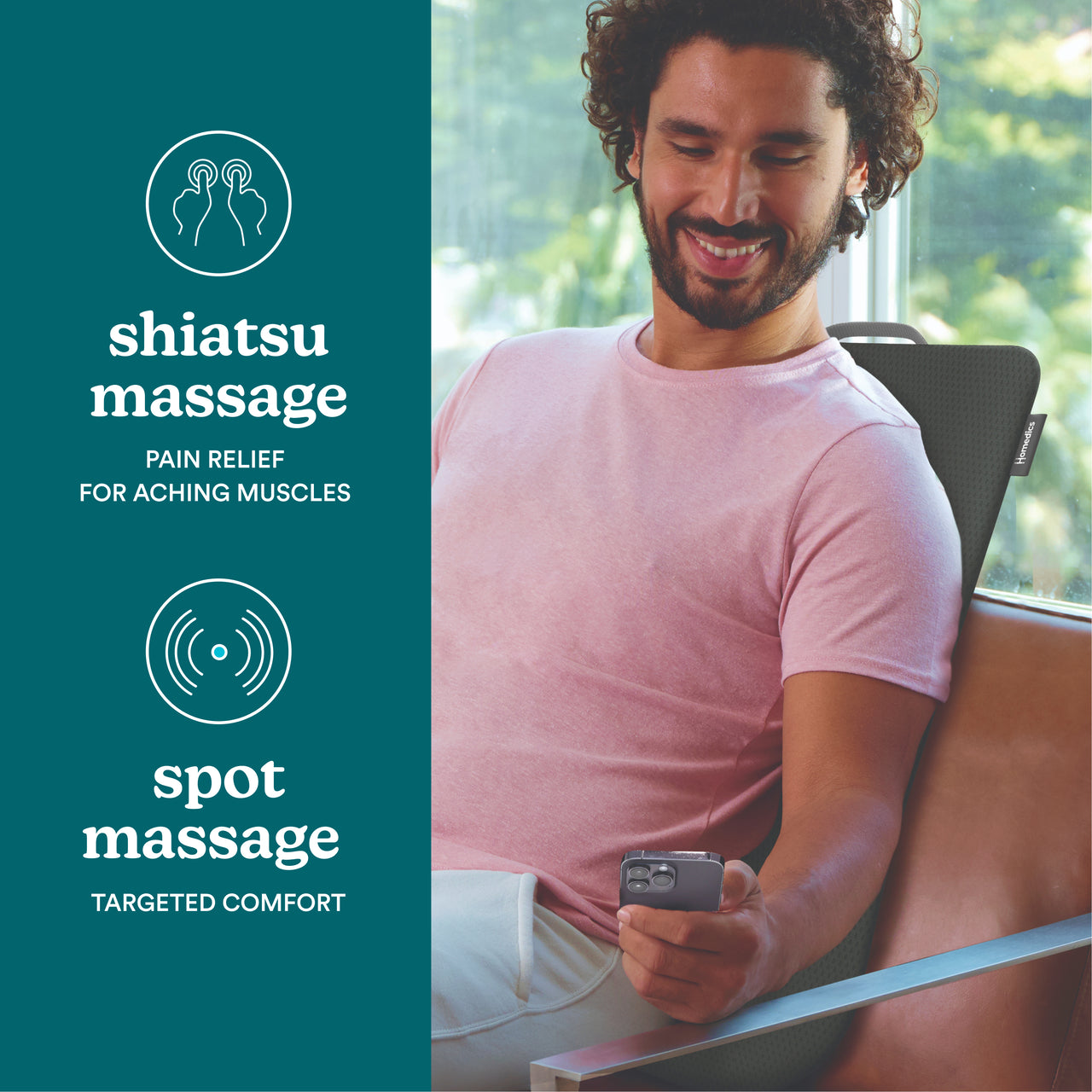 homedics-ultra-slim-shiatsu-massage-cushion-with-heat-2 image 7