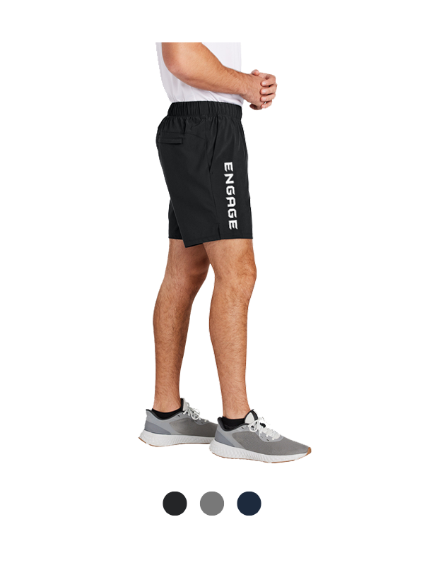 engage-men-s-valor-repeat-shorts-moisture-wicking-7-inch-inseam-with-pockets image 1