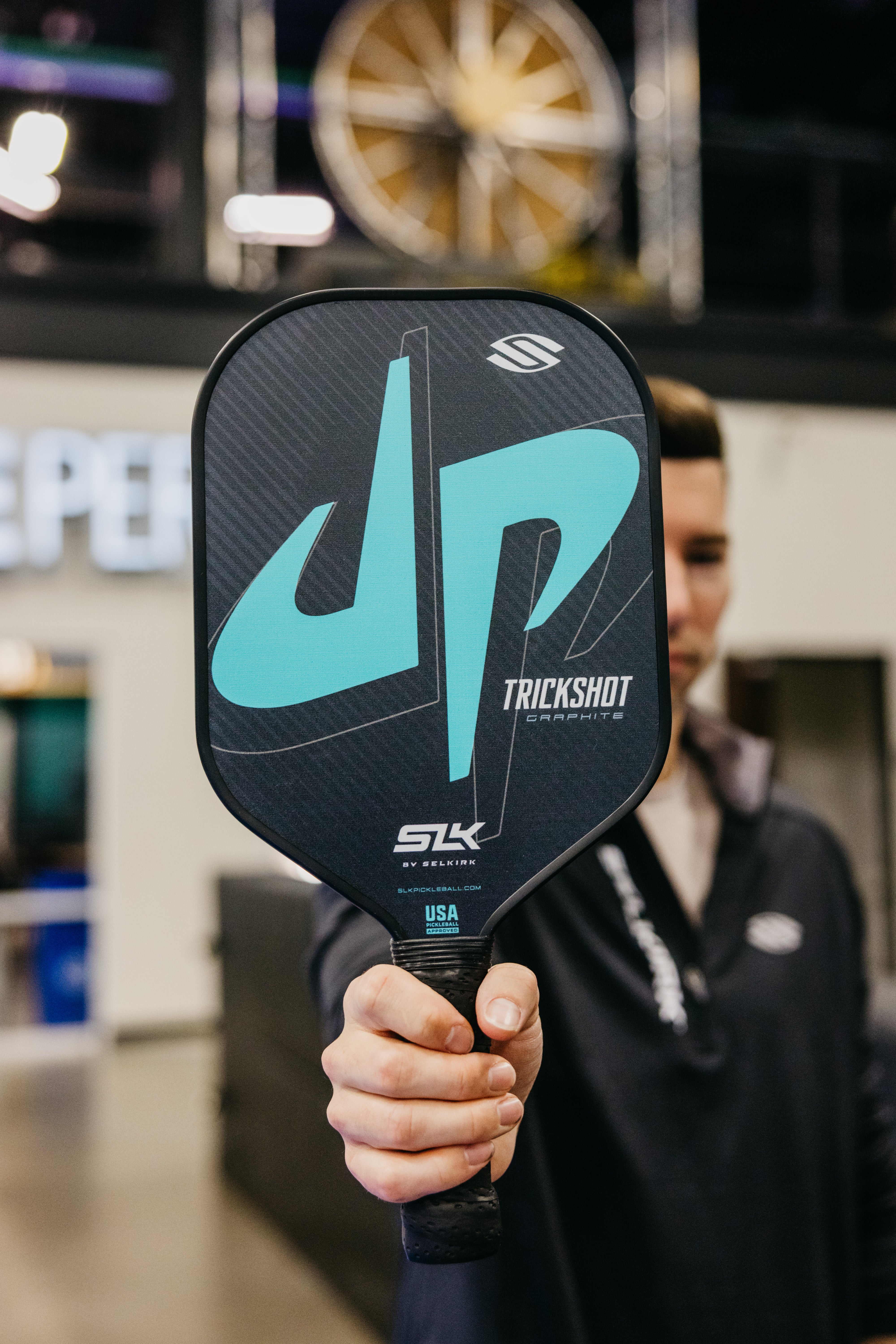 slk-by-selkirk-x-dude-perfect-trickshot-pickleball-paddle image 4