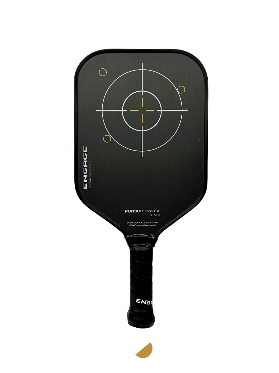engage-pursuit-pro-ex-12-7-pickleball-paddle-slightly-used-new-graphic-raw-carbo image 1