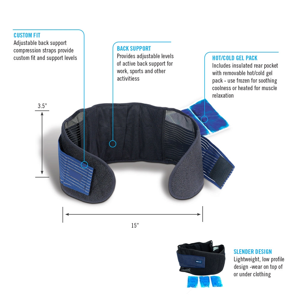 homedics-back-belt-with-hot-cold-gel-pack image 2